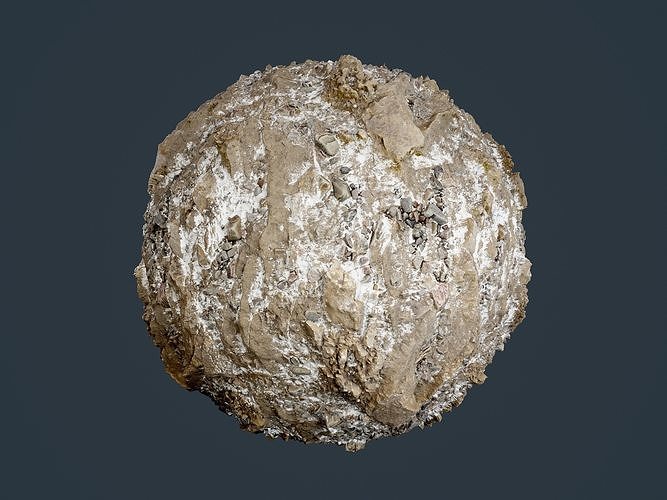 Rock Ground Stone Seamless PBR Texture 07 Texture