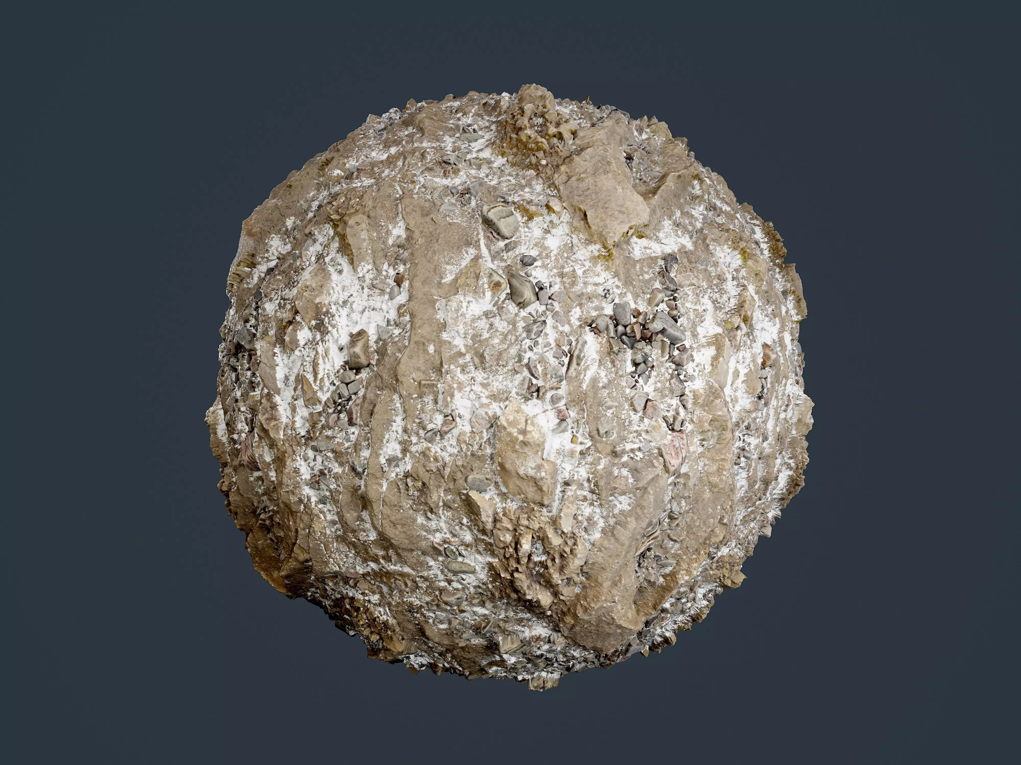 Rock Ground Stone Seamless PBR Texture 07 Texture_0