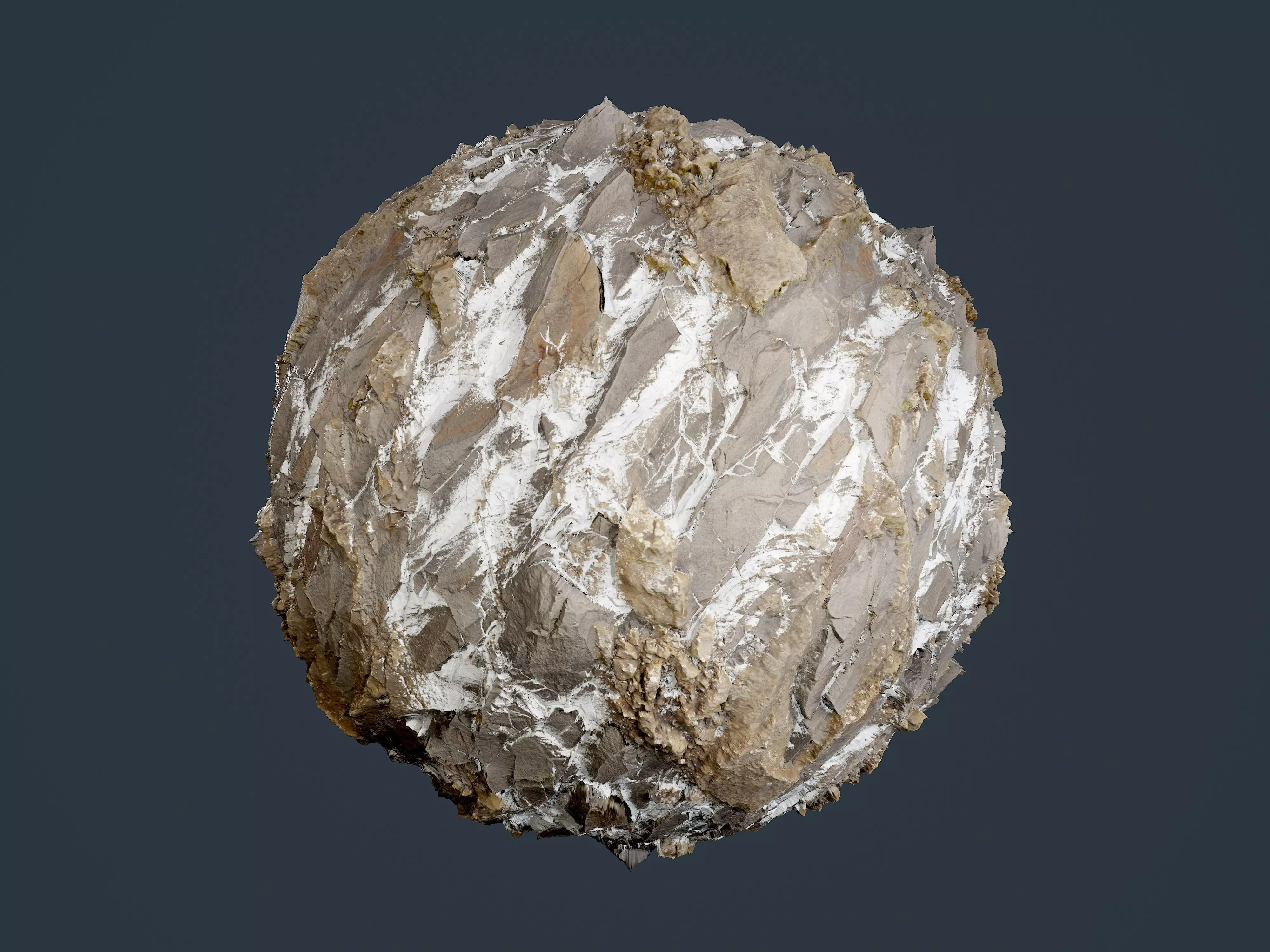 Rock Ground Stone Seamless PBR Texture 08 Texture_0