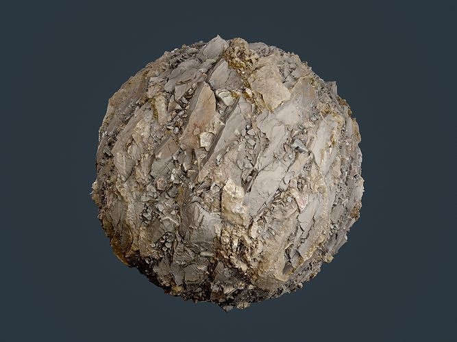 Rock Ground Stone Seamless PBR Texture 13 Texture