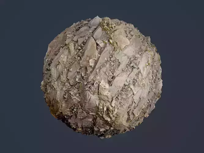 Rock Ground Stone Seamless PBR Texture 13 Texture