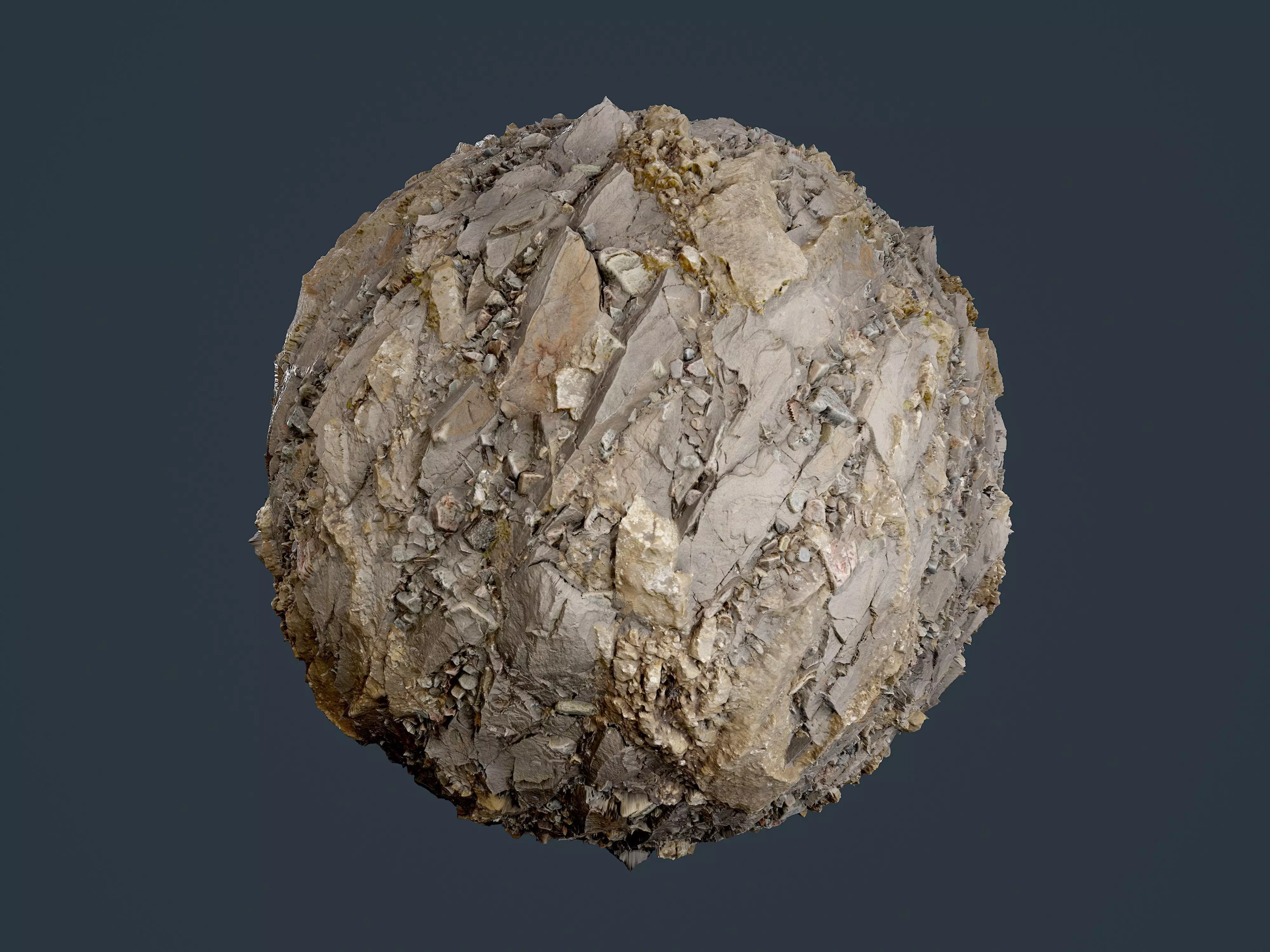 Rock Ground Stone Seamless PBR Texture 13 Texture_0