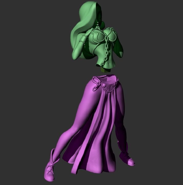Jessica Rabbit 3D print model_1