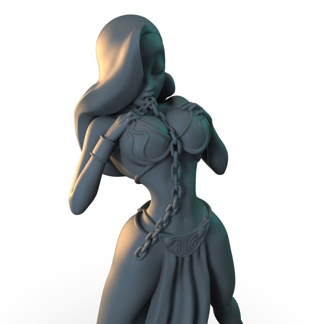 Jessica Rabbit 3D print model_9