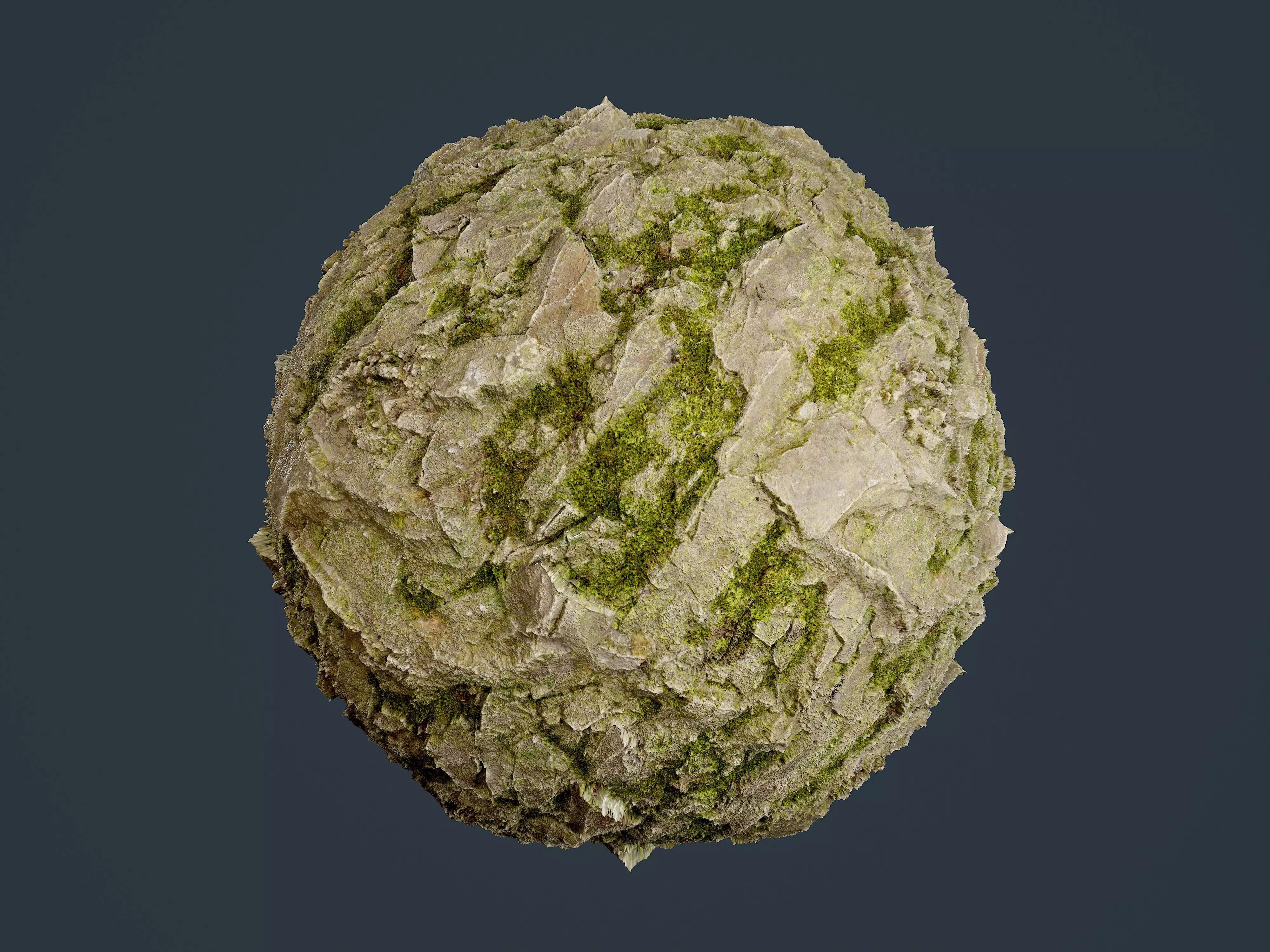 Rock Ground Stone Seamless PBR Texture 16 Texture_0