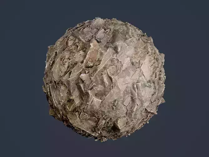 Rock Ground Stone Seamless PBR Texture 17 Texture