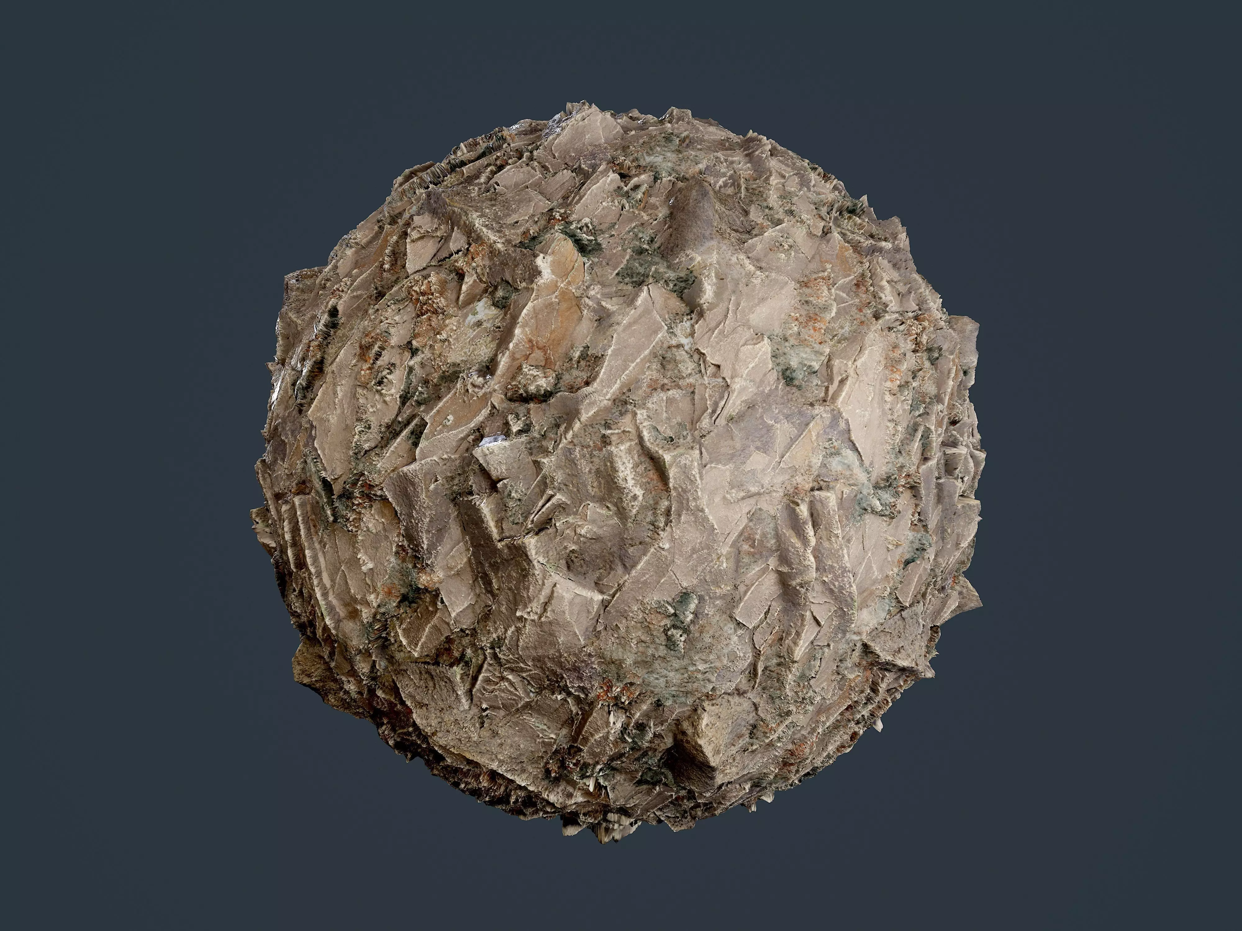 Rock Ground Stone Seamless PBR Texture 17 Texture_0