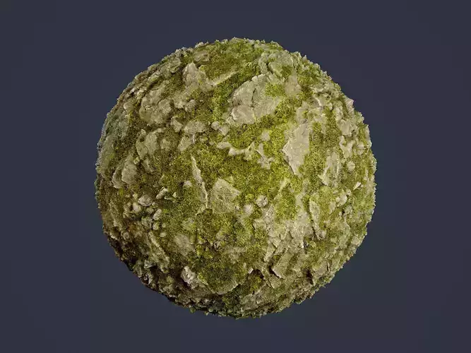 Rock Ground Stone Seamless PBR Texture 24