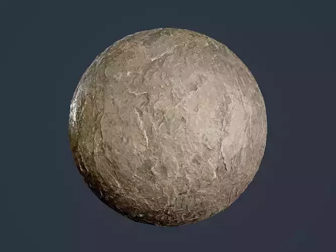 Rock Ground Stone Seamless PBR Texture 29