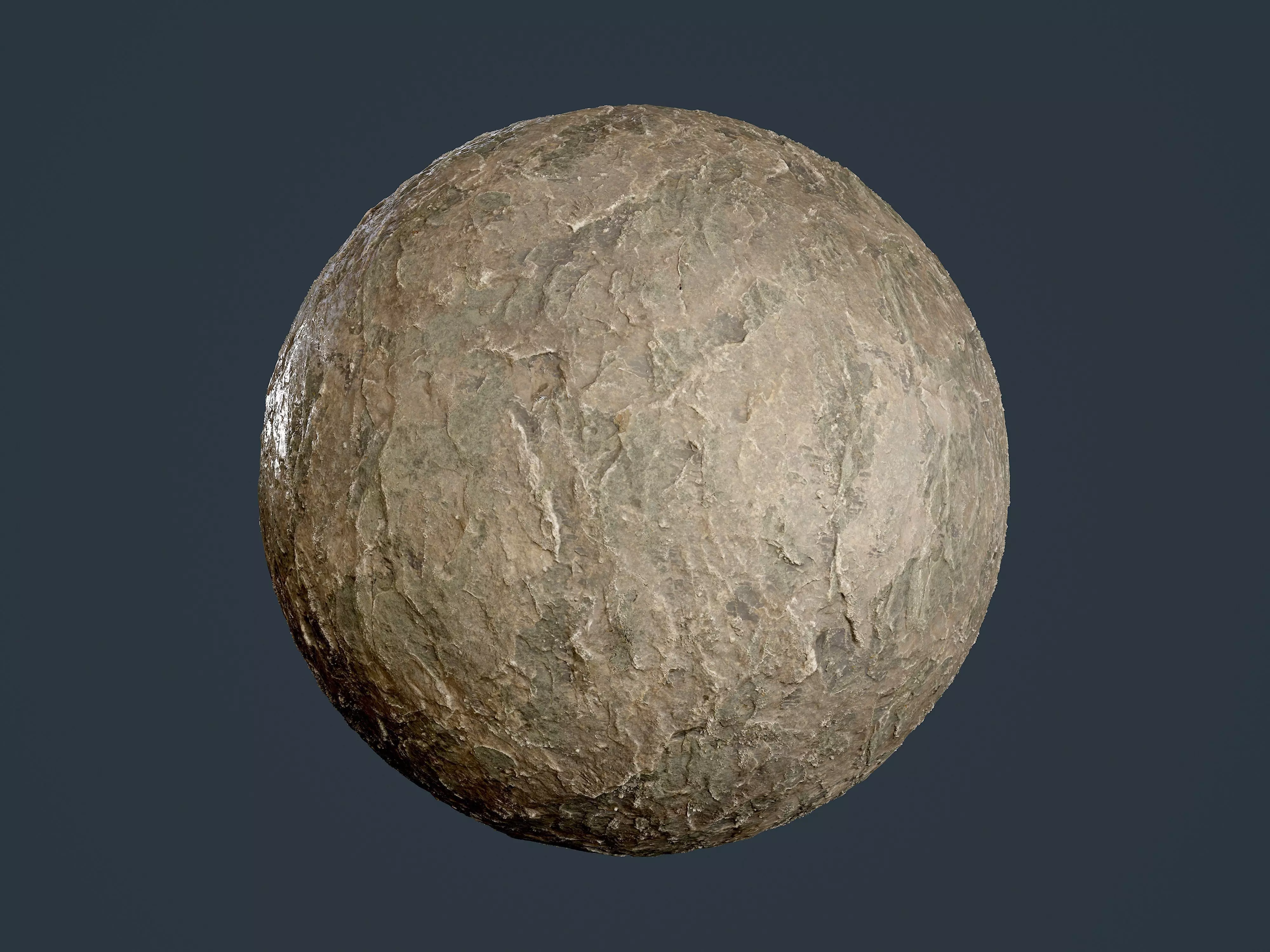 Rock Ground Stone Seamless PBR Texture 29 Texture_0