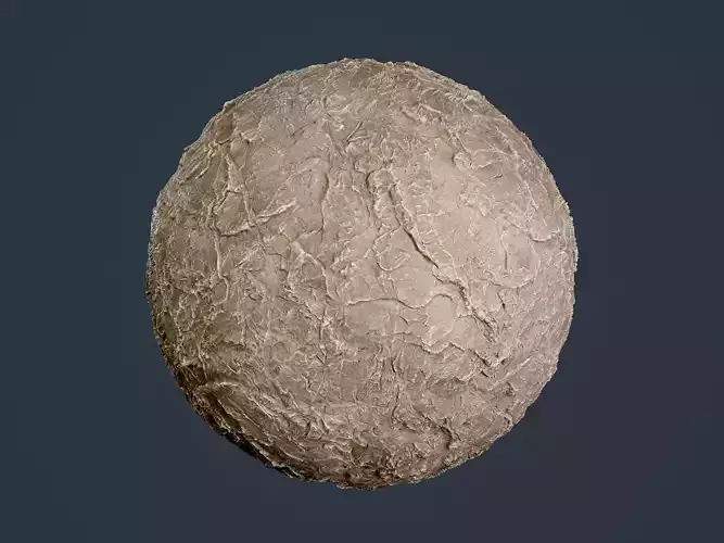 Rock Ground Stone Seamless PBR Texture 30