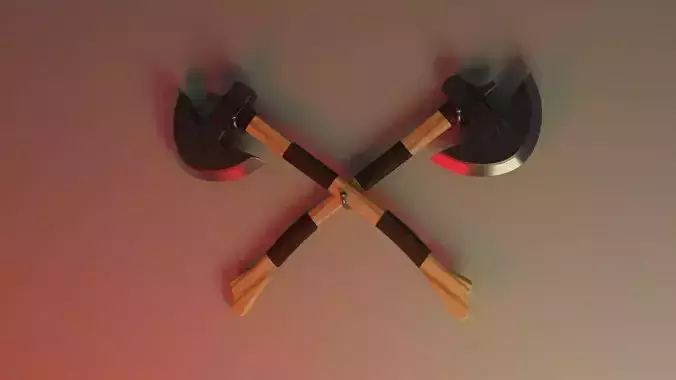 Turgut Axe 3D model