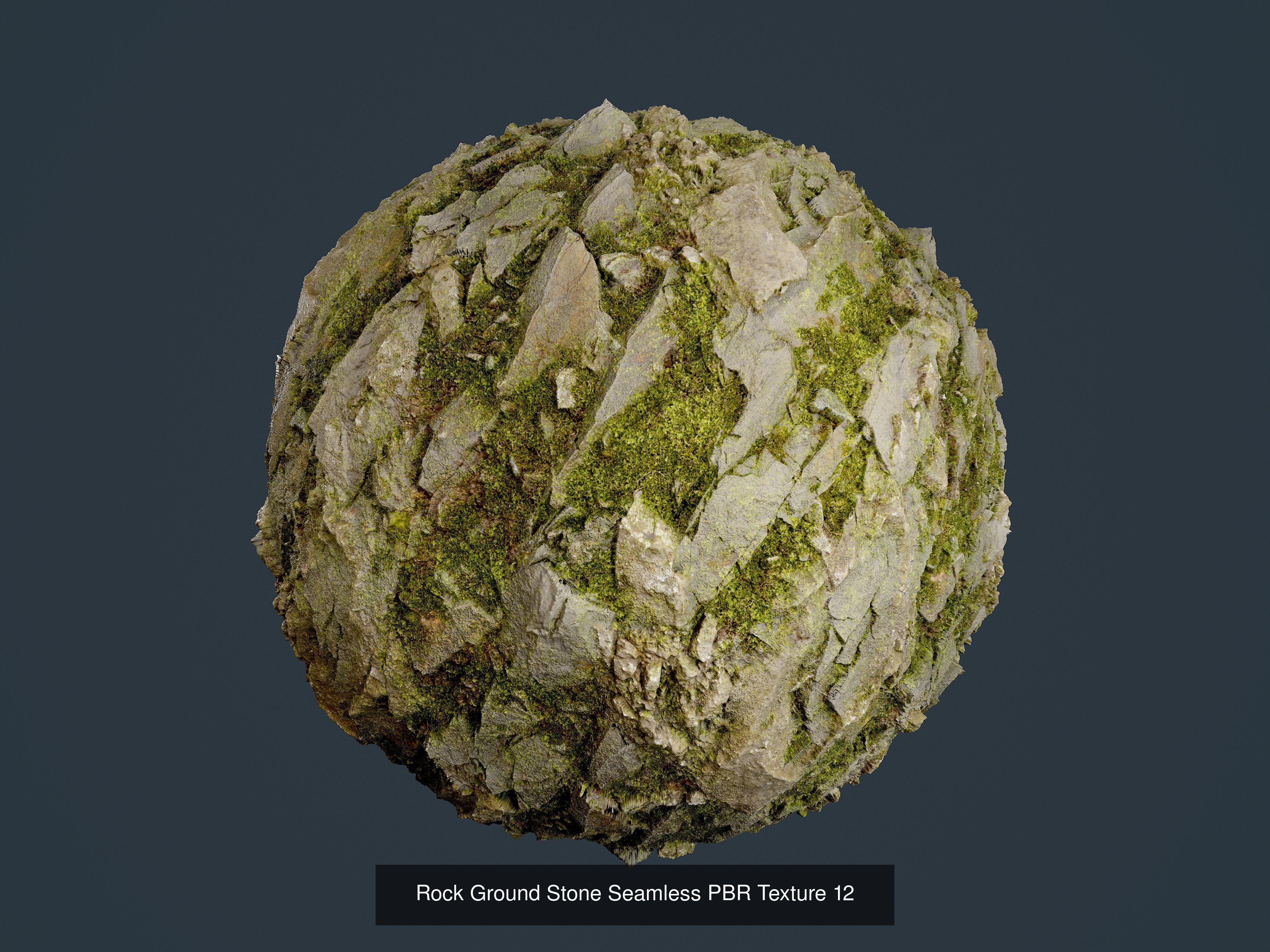 35 Rock Ground Seamless PBR Textures Texture_16