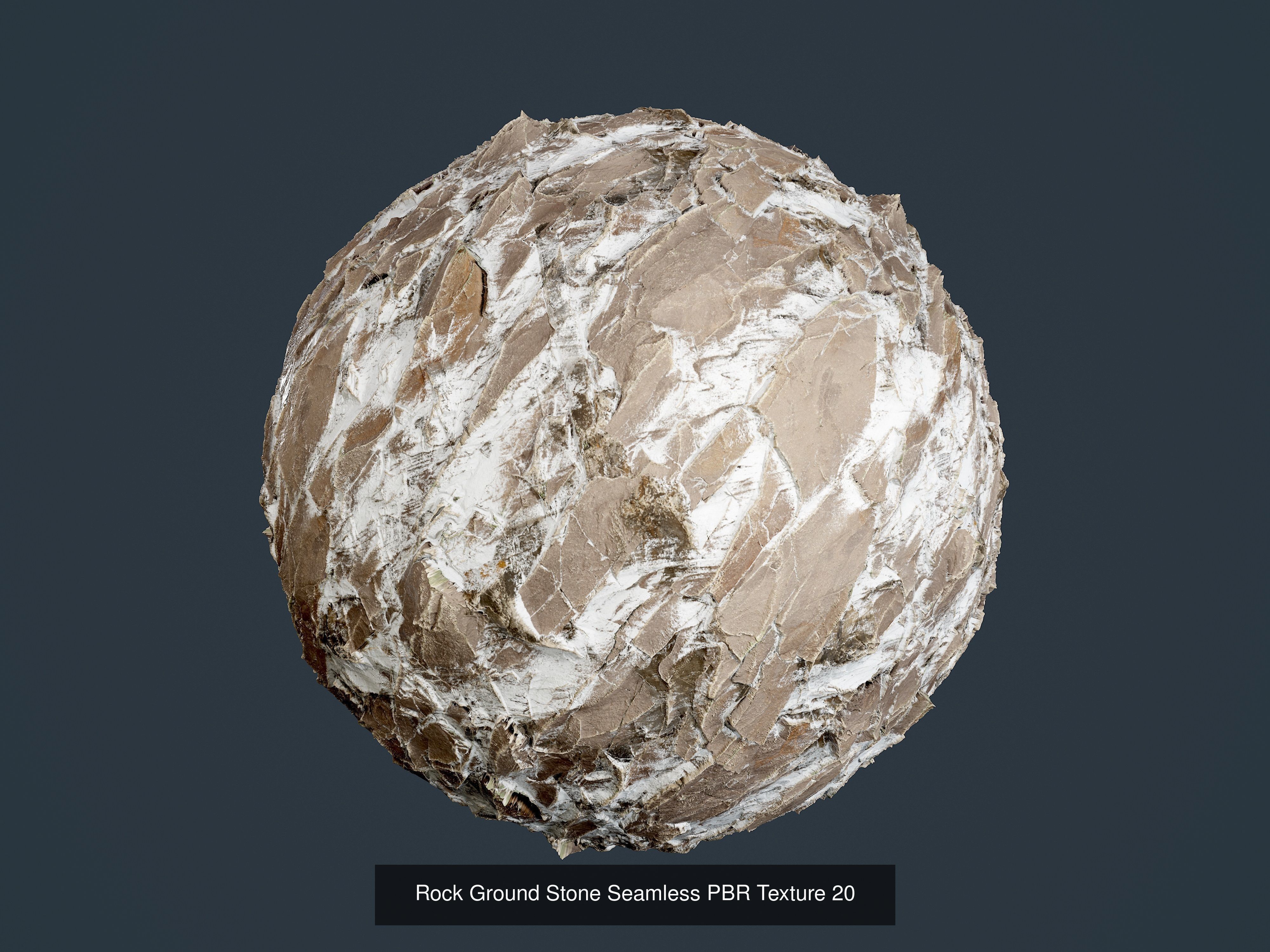 35 Rock Ground Seamless PBR Textures Texture_24