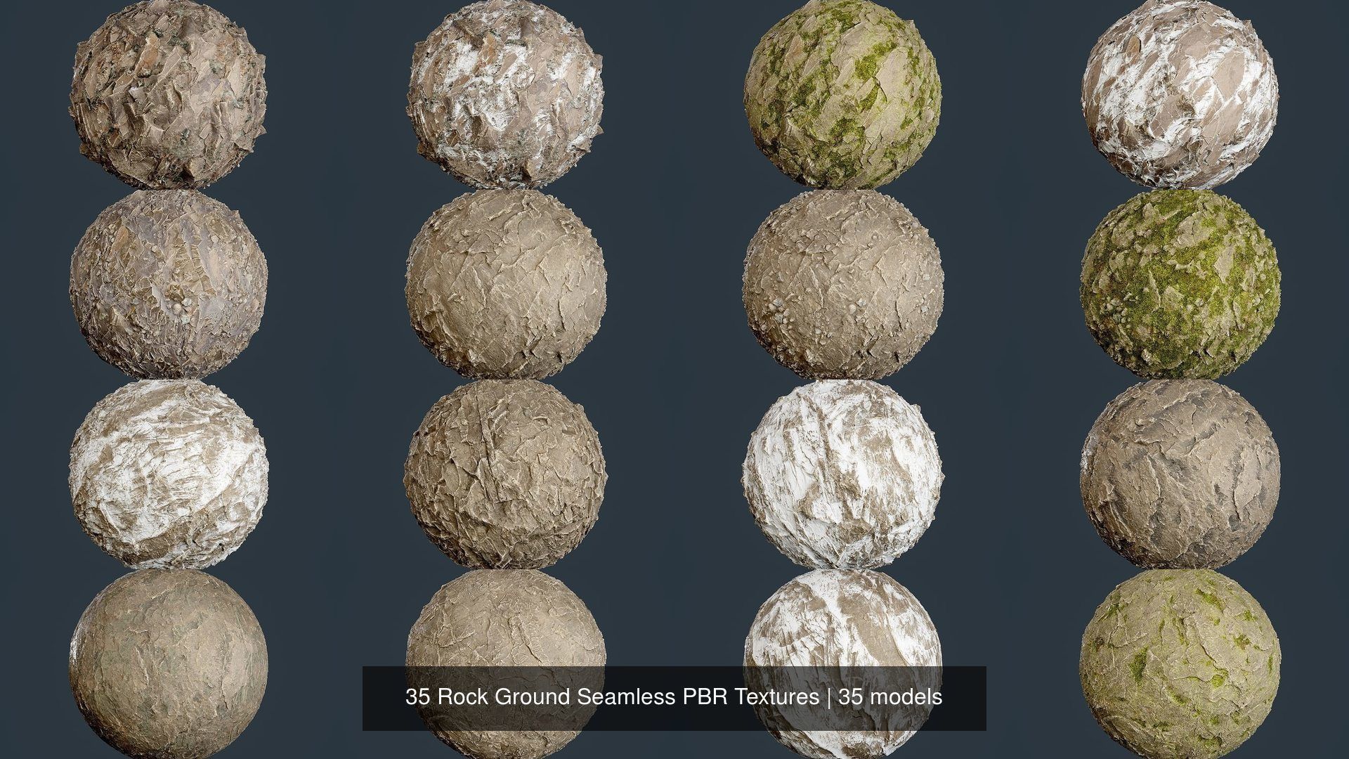 35 Rock Ground Seamless PBR Textures Texture_2