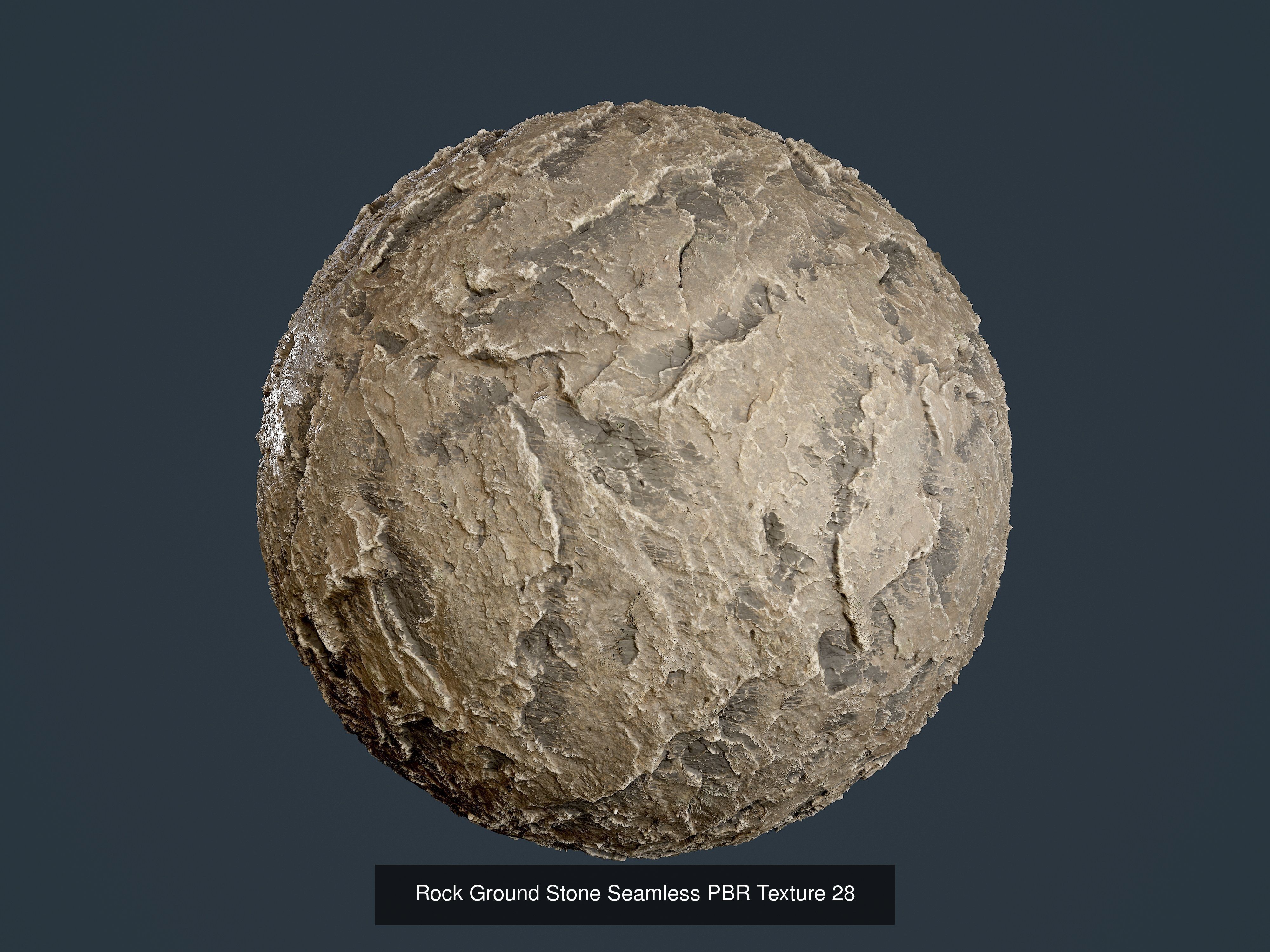 35 Rock Ground Seamless PBR Textures Texture_32