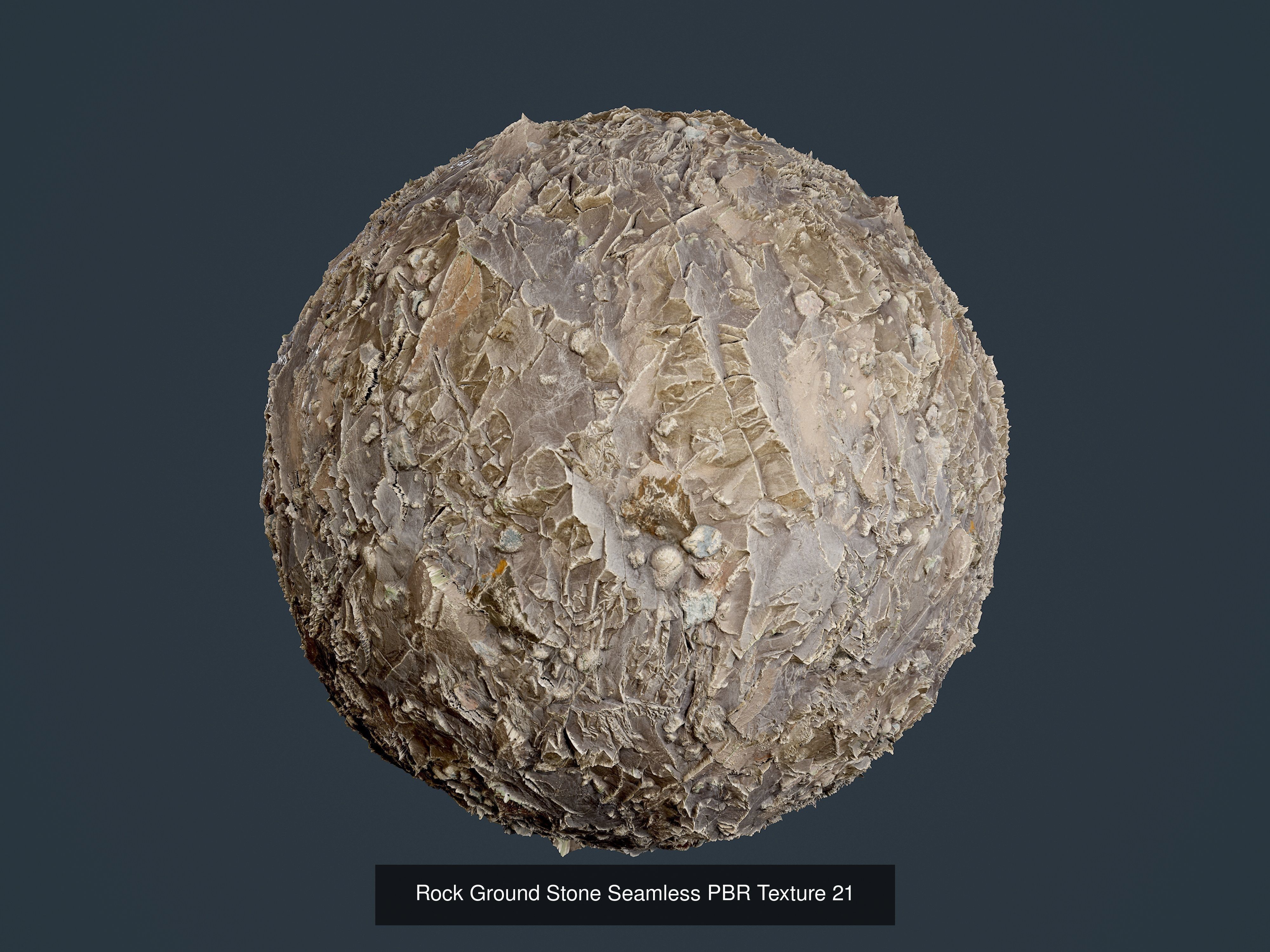 35 Rock Ground Seamless PBR Textures Texture_25