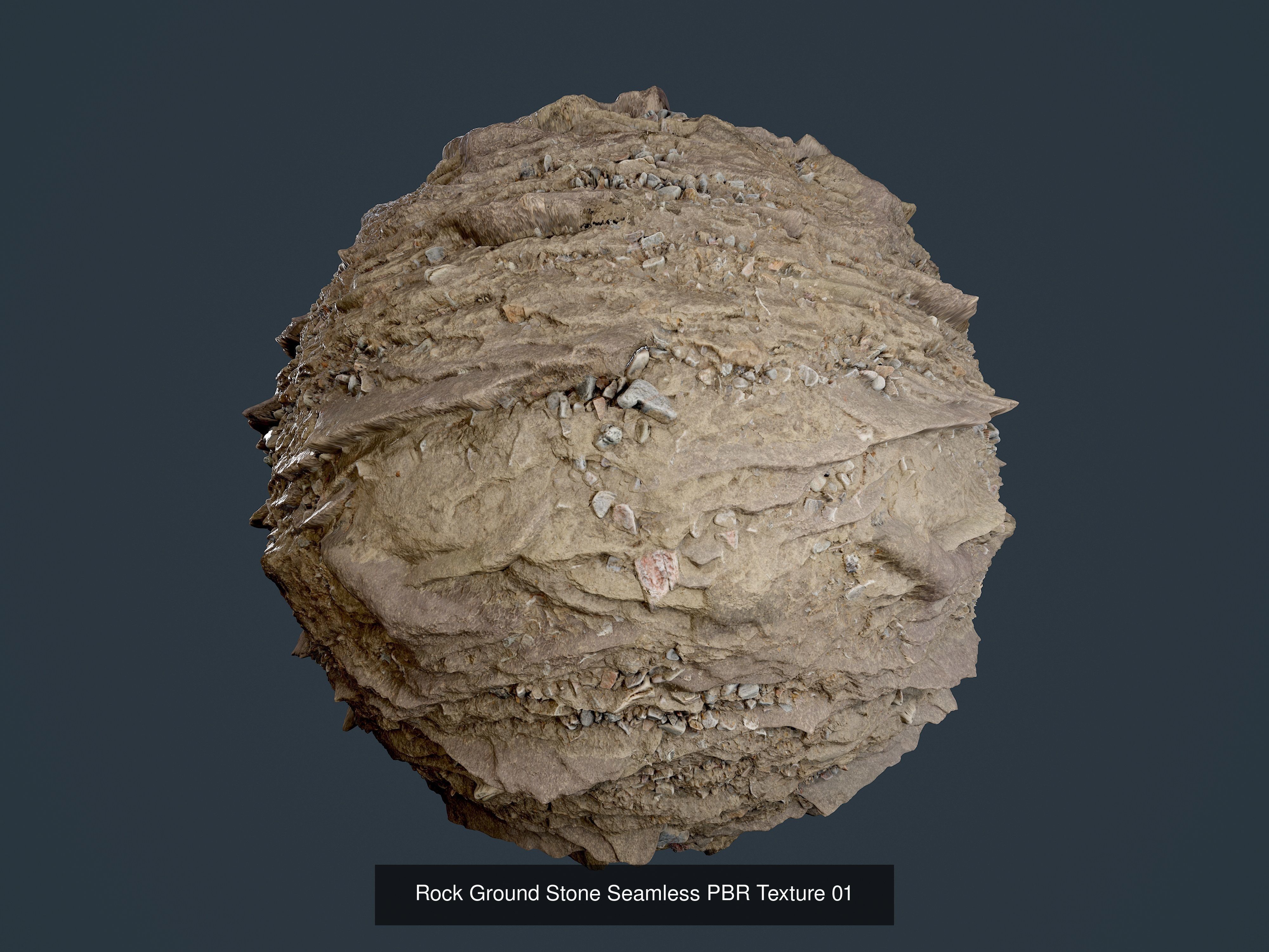 35 Rock Ground Seamless PBR Textures Texture_5