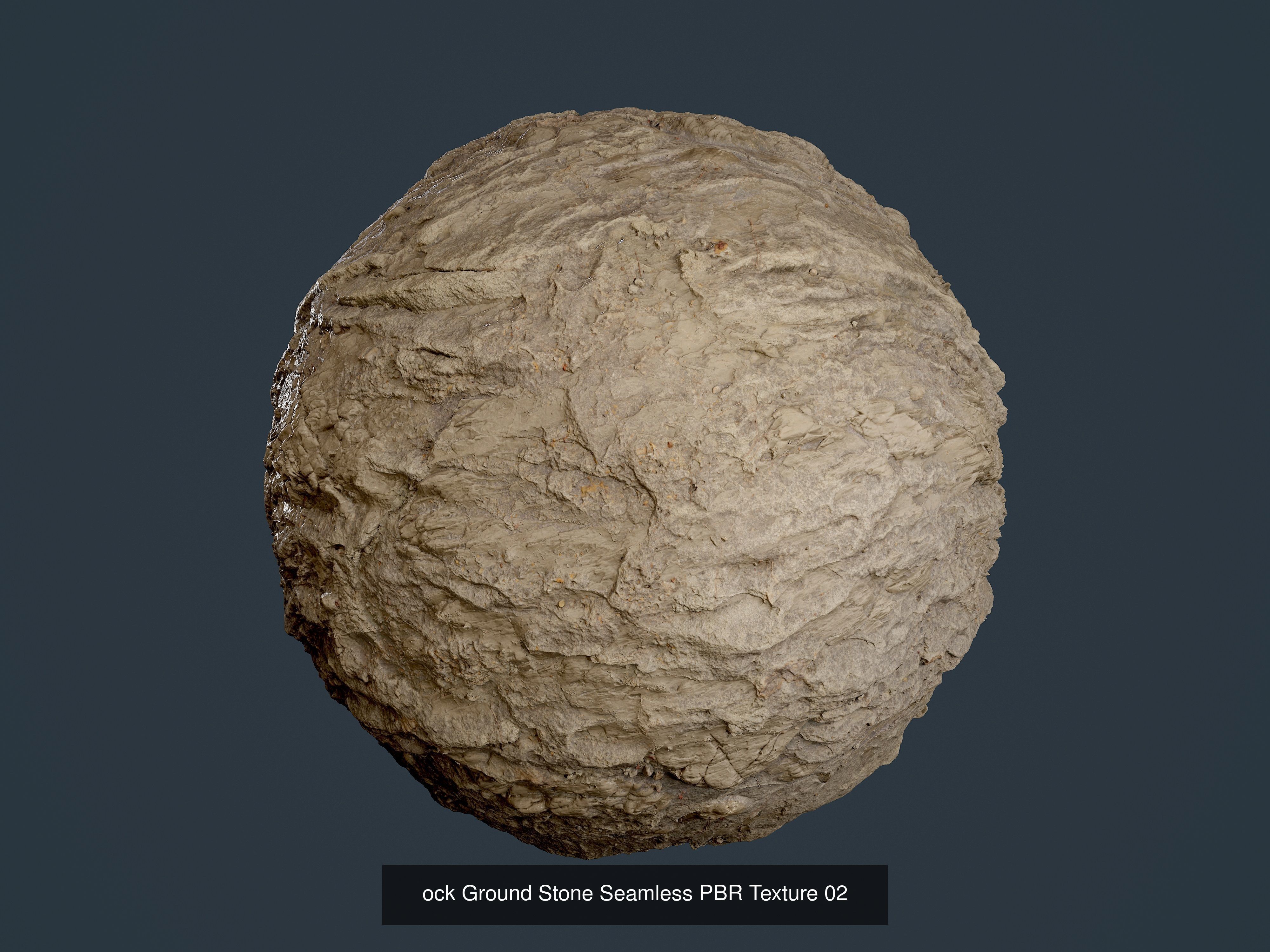 35 Rock Ground Seamless PBR Textures Texture_6