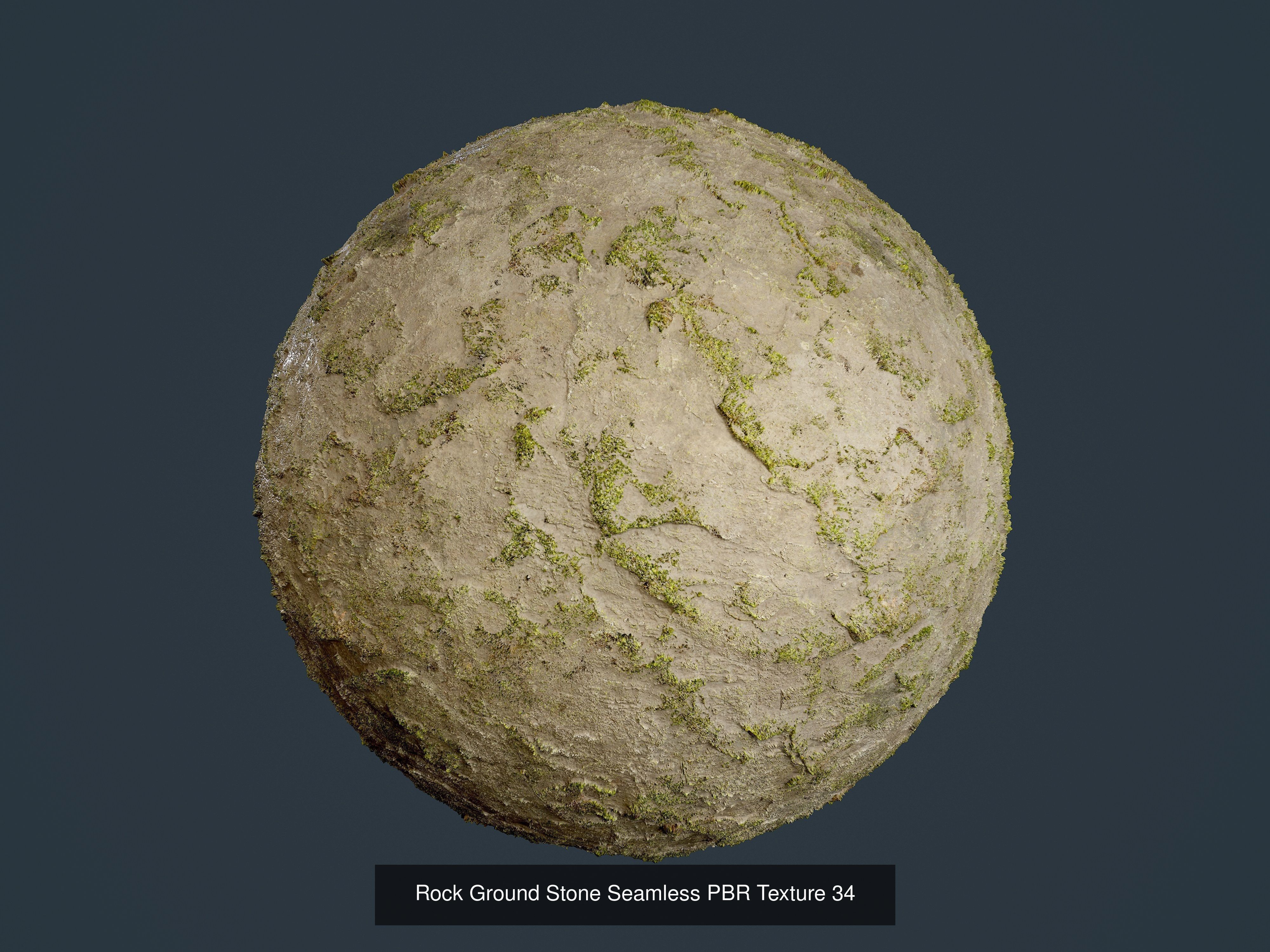 35 Rock Ground Seamless PBR Textures Texture_38