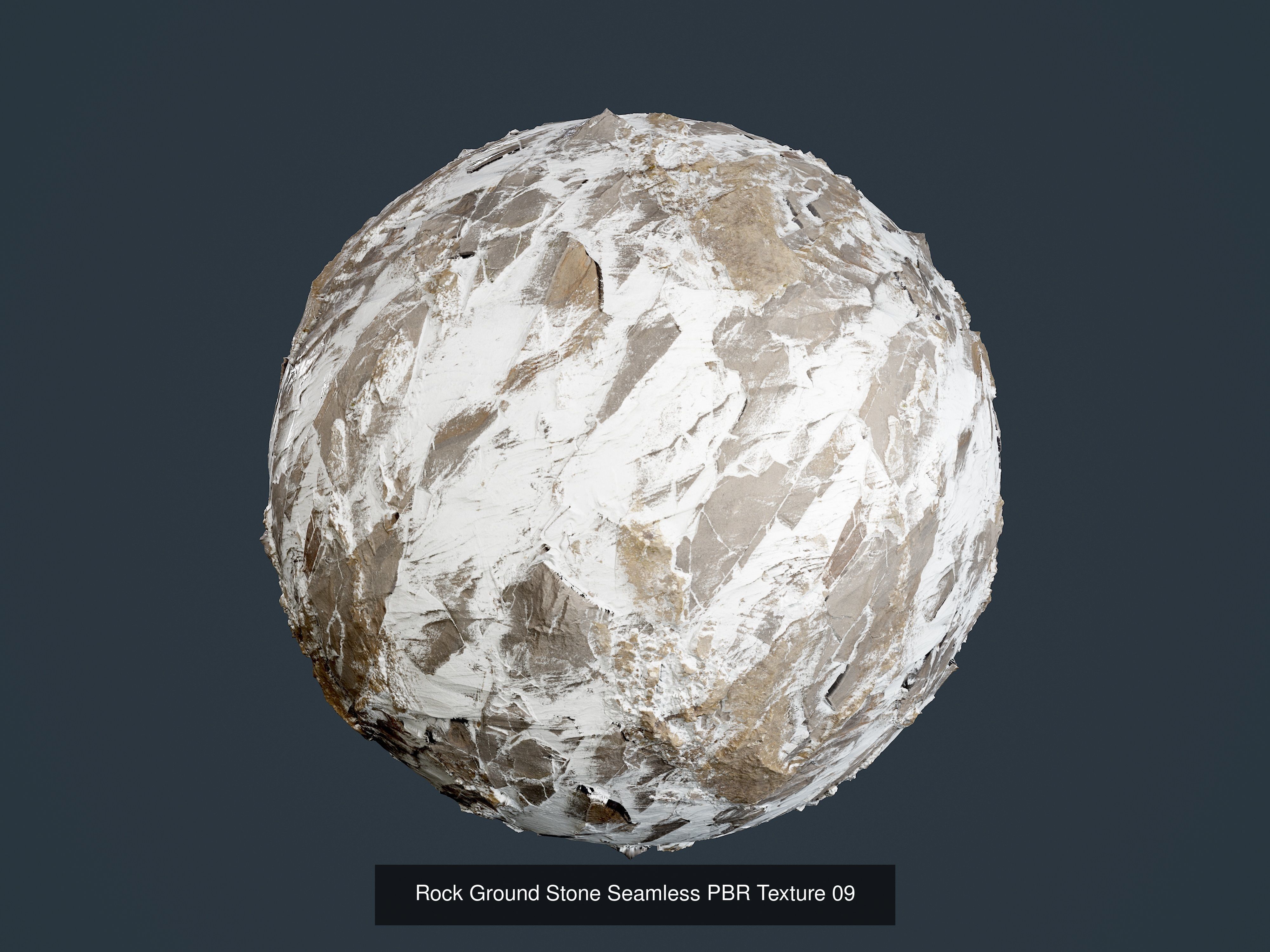 35 Rock Ground Seamless PBR Textures Texture_13