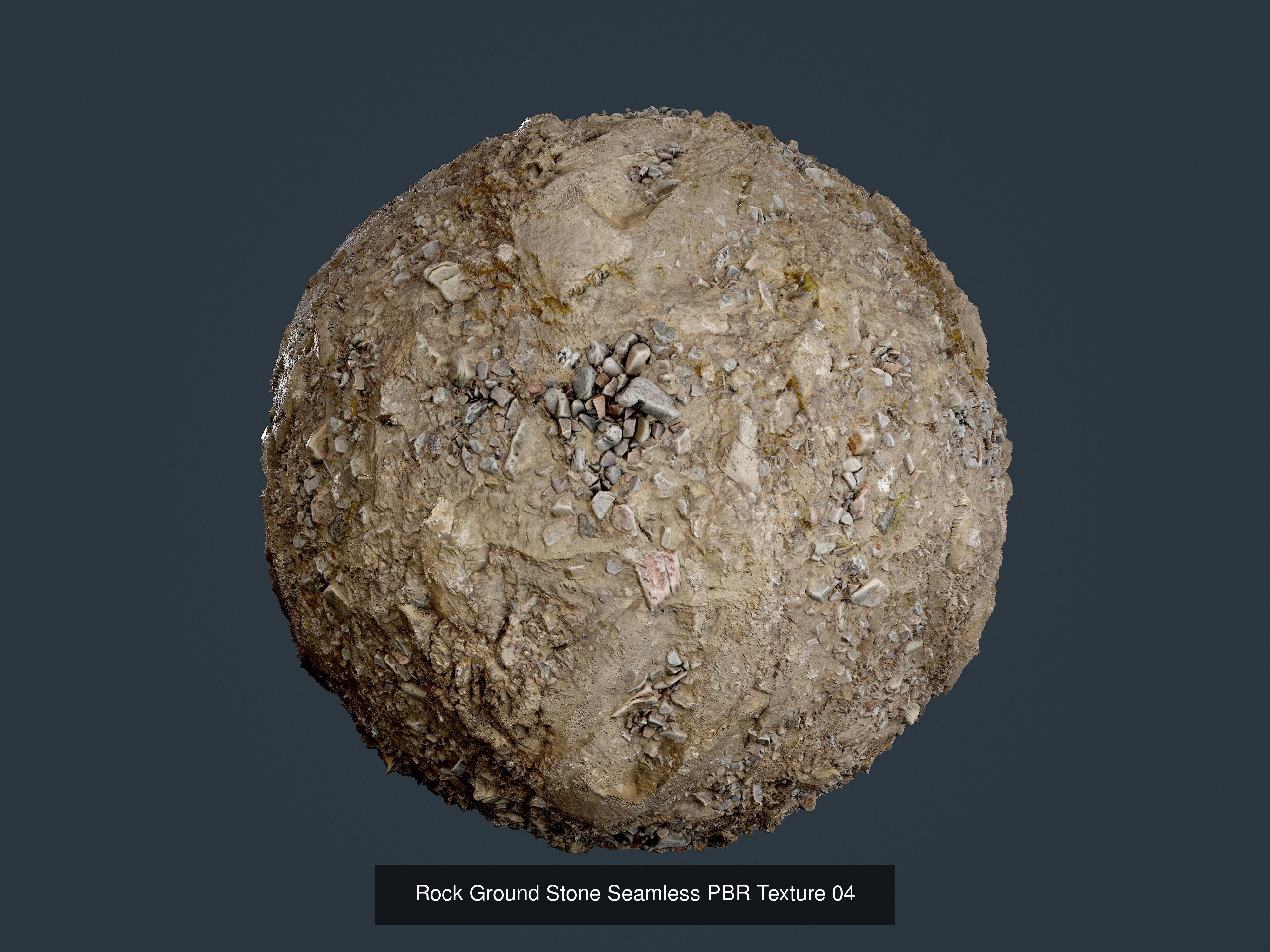 35 Rock Ground Seamless PBR Textures Texture_8