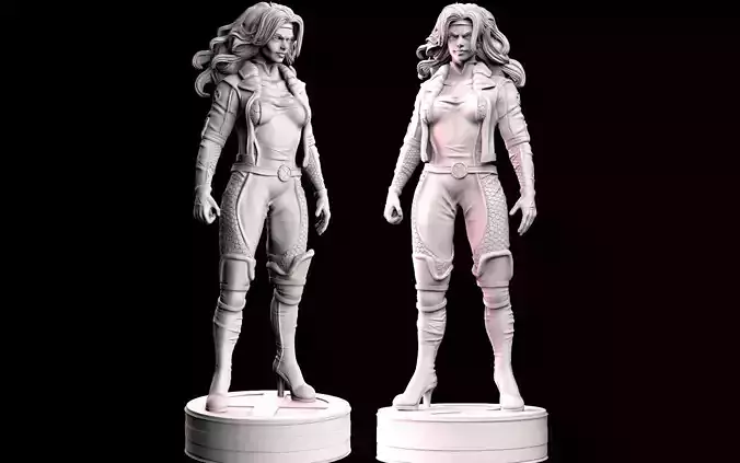 Rogue Xmen Fan Art 2 poses