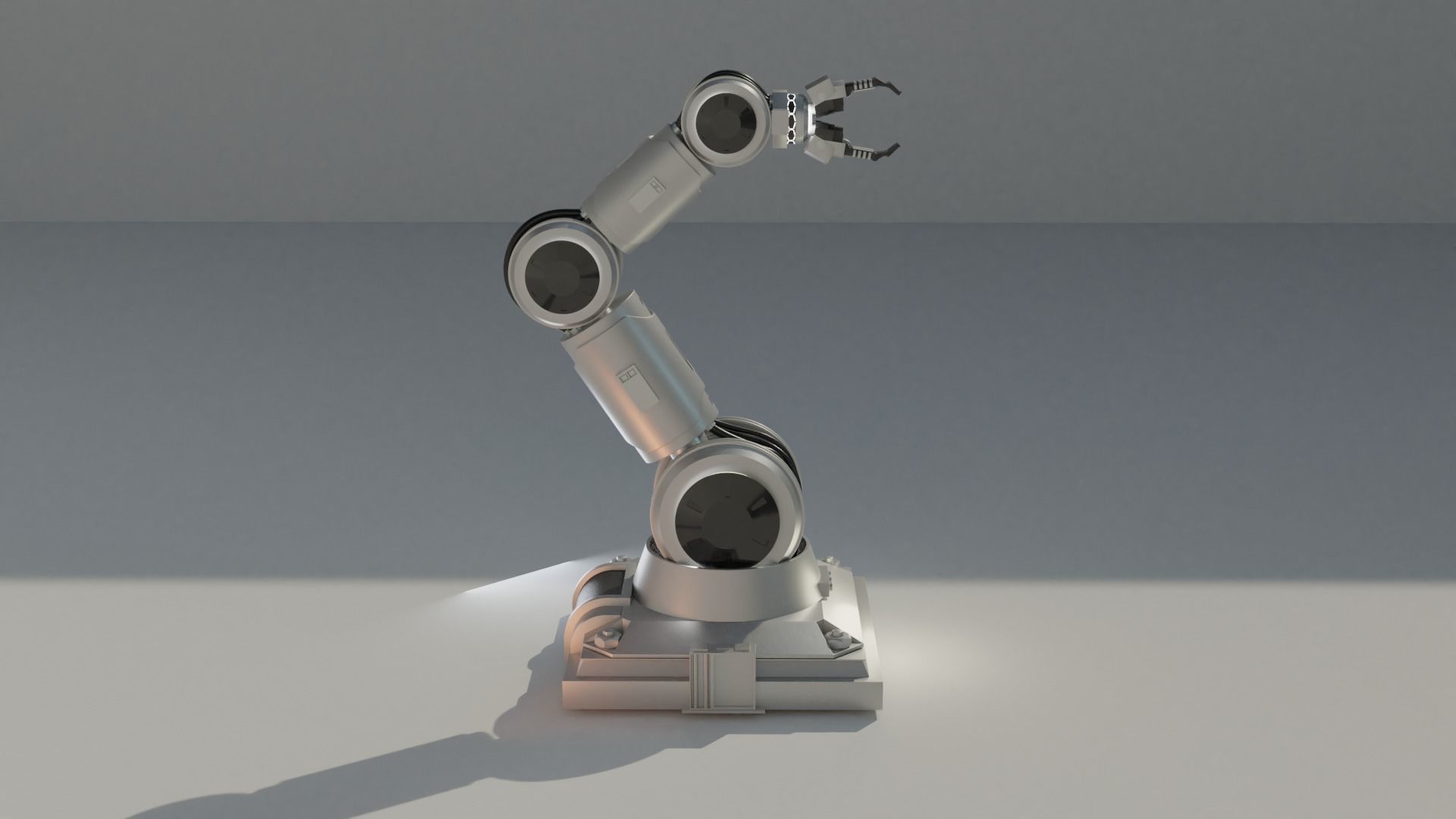 Mechanical Arm 3D model_7