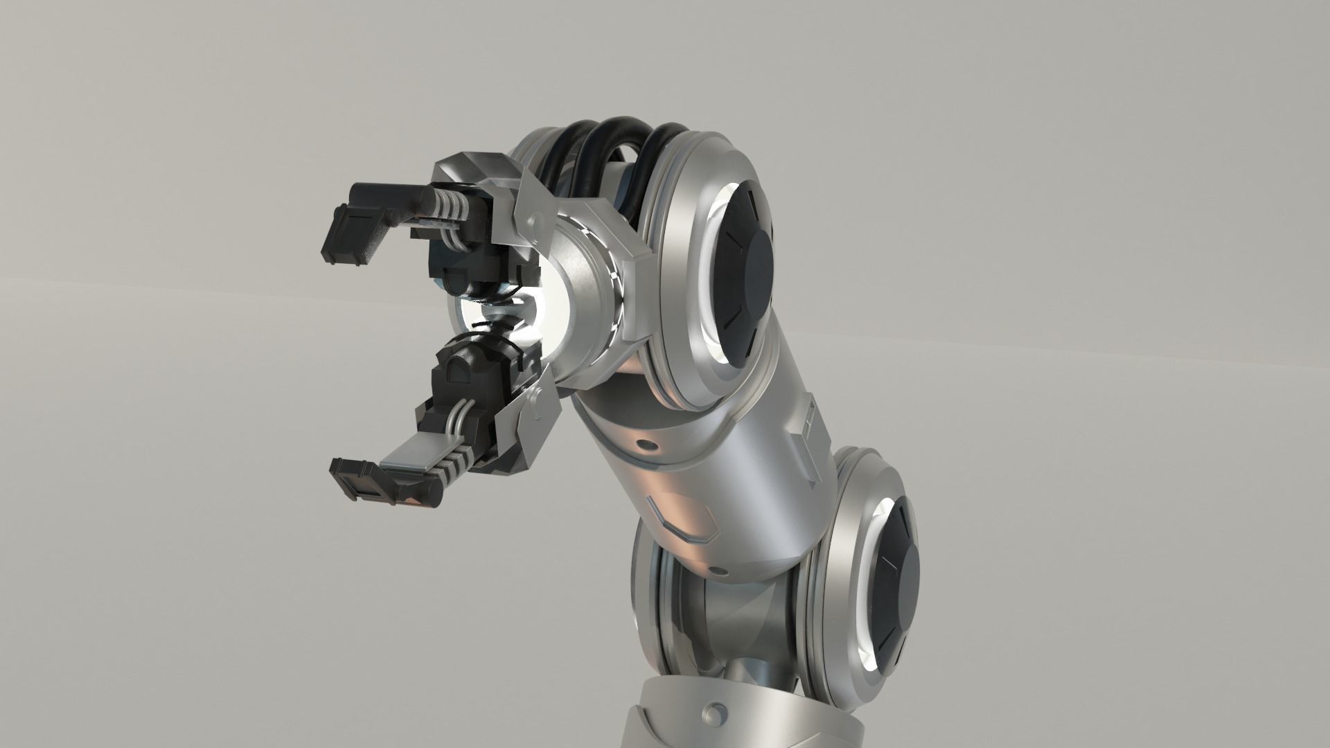Mechanical Arm 3D model_11