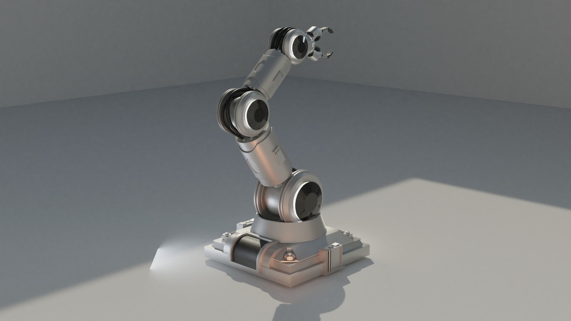 Mechanical Arm 3D model_6