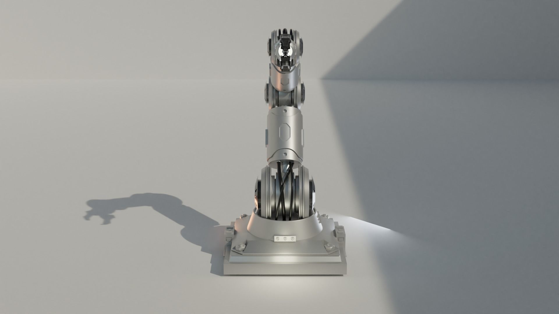 Mechanical Arm 3D model_9