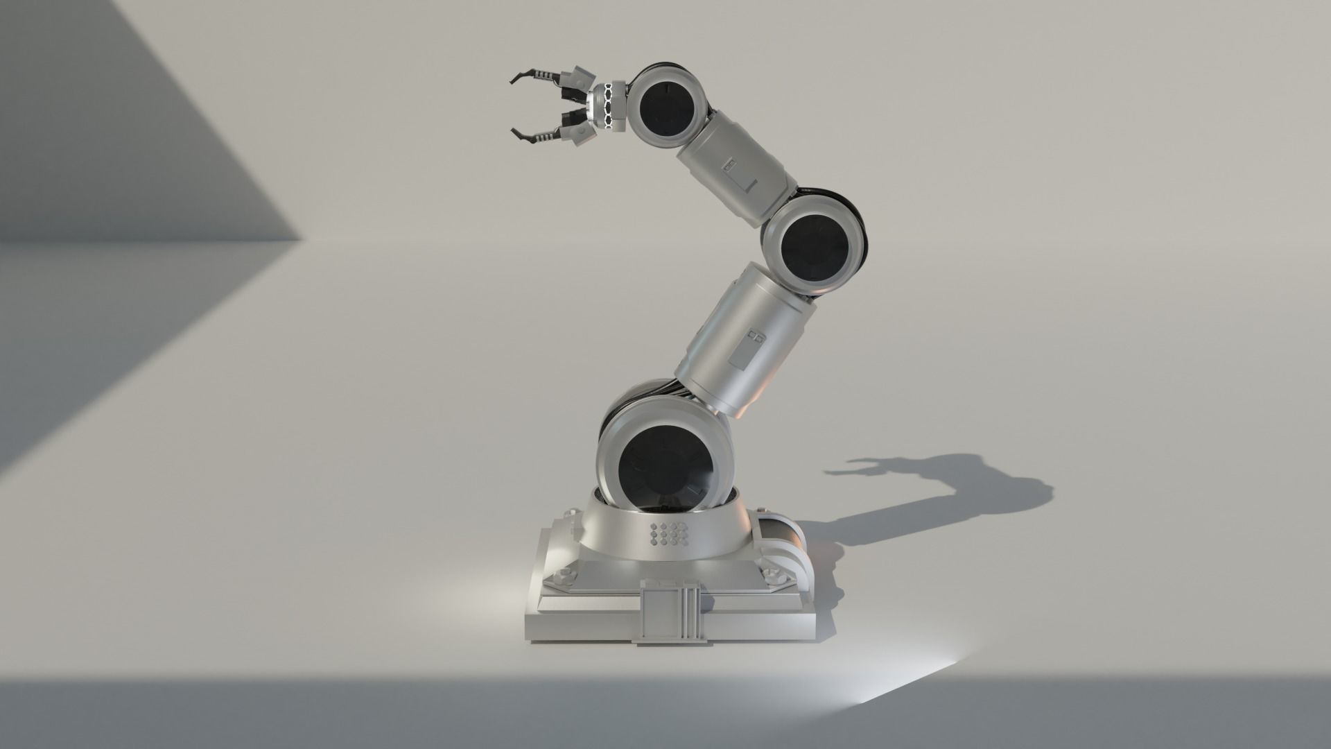 Mechanical Arm 3D model_3
