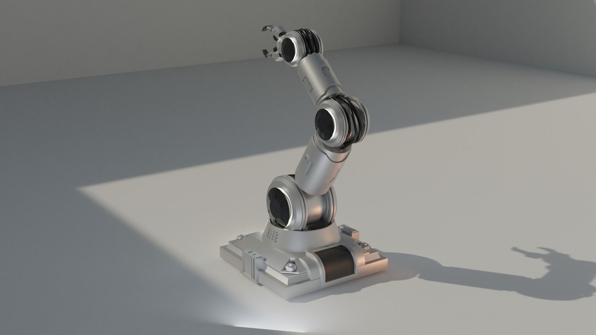 Mechanical Arm 3D model_4
