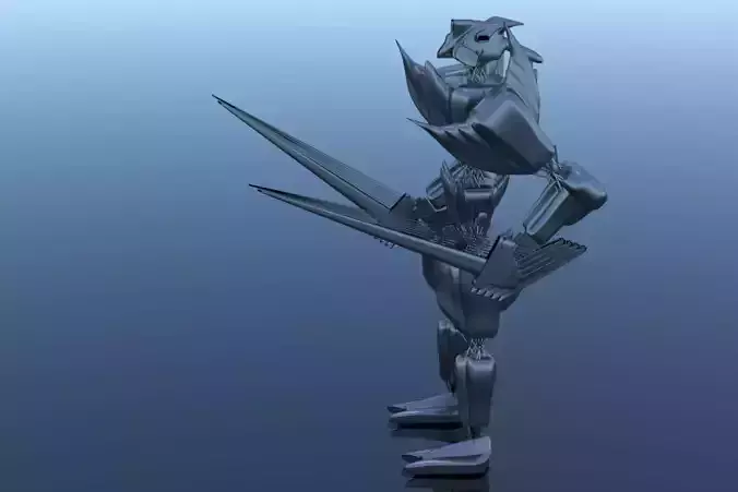 Robot Cyborg Space SciFi Character