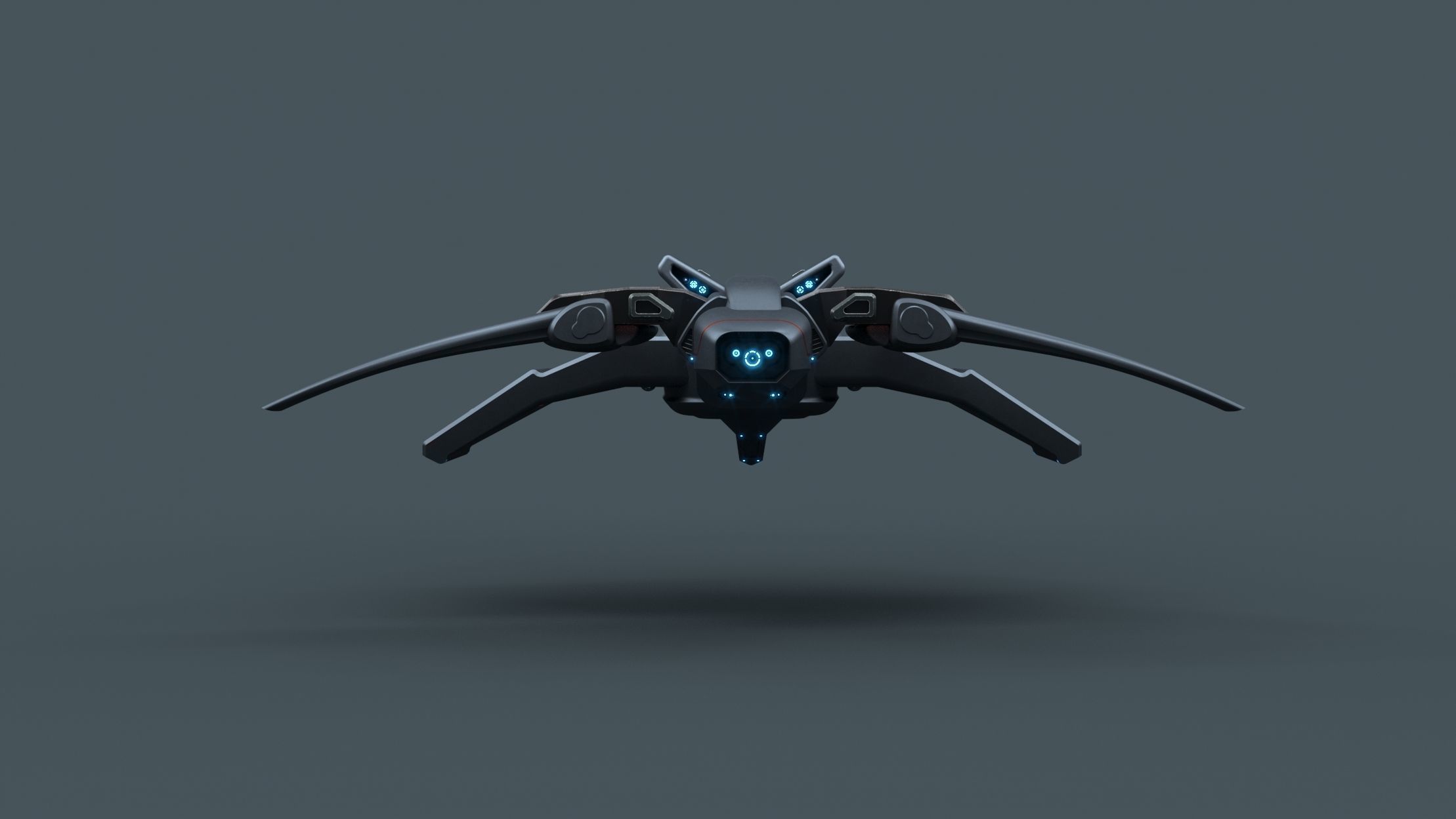 large light speed for long distance space jumping space shuttle 3D model_10