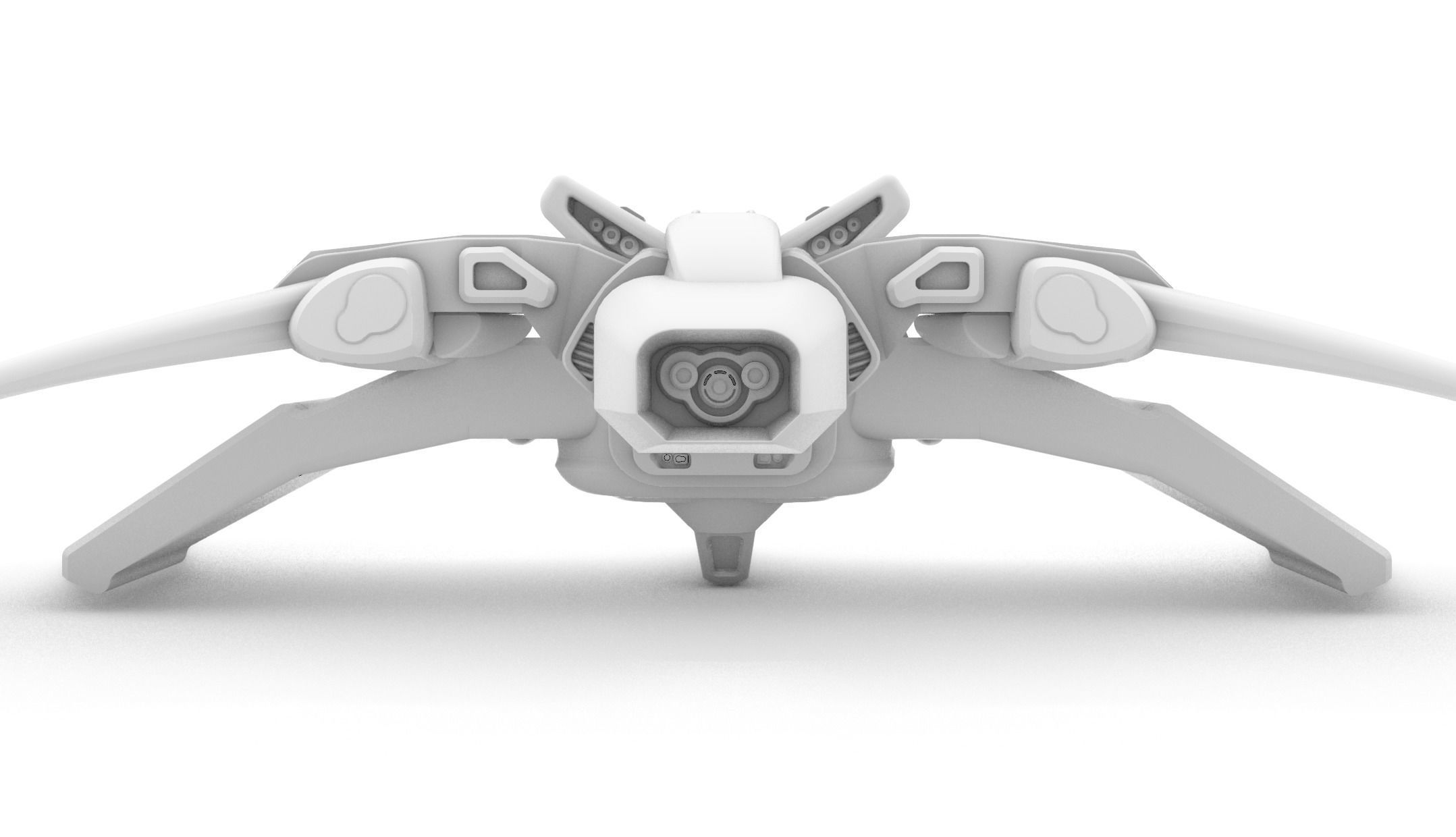 large light speed for long distance space jumping space shuttle 3D model_13