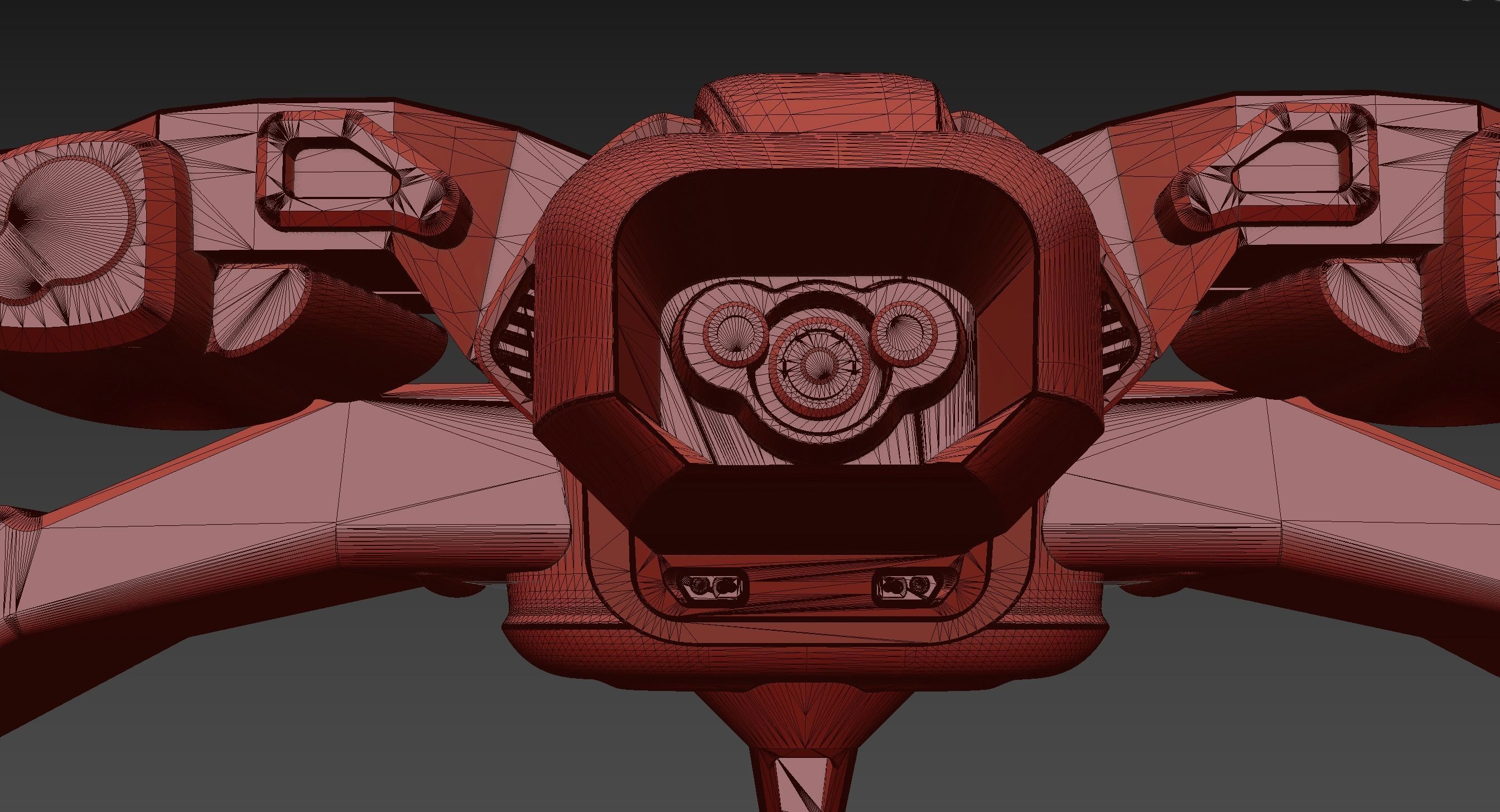 large light speed for long distance space jumping space shuttle 3D model_22