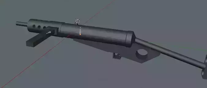 WW2 Sten Low poly 