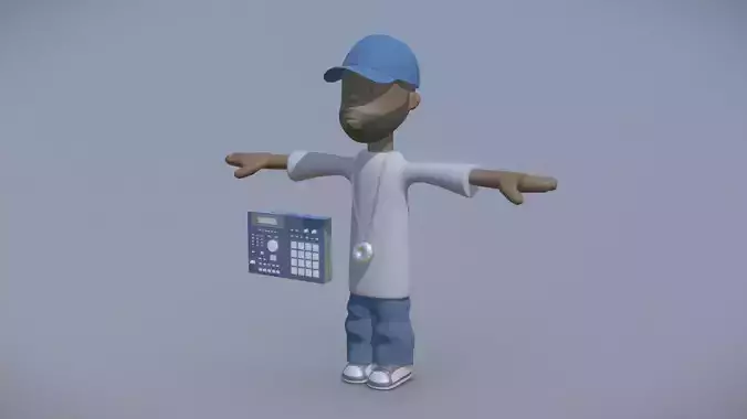 Dilla Toy - Riggable