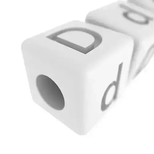 Letters Bracelet D 0004