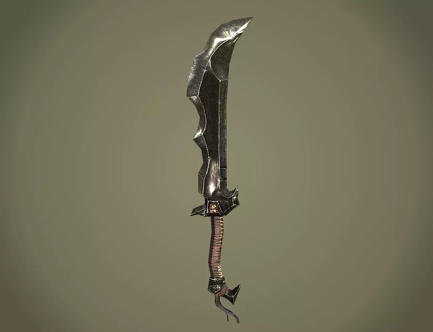Sword Free low-poly 3D model