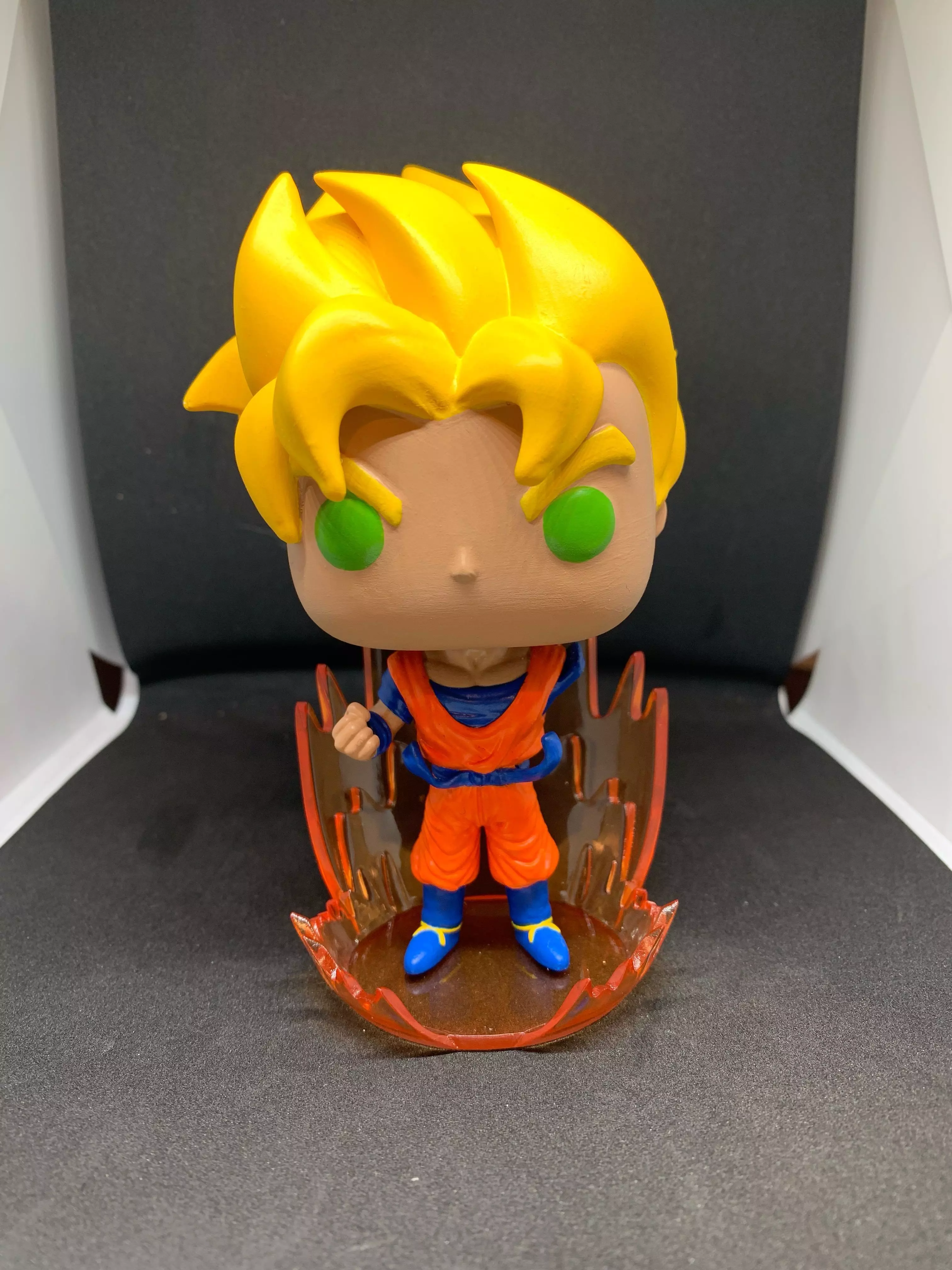 Future Gohan Funko with Base 3D model_0