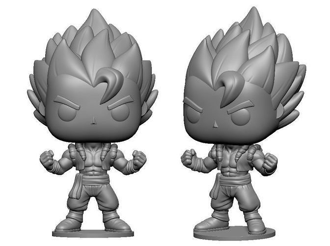 Gogeta - Custom Funk Pop 3D print model