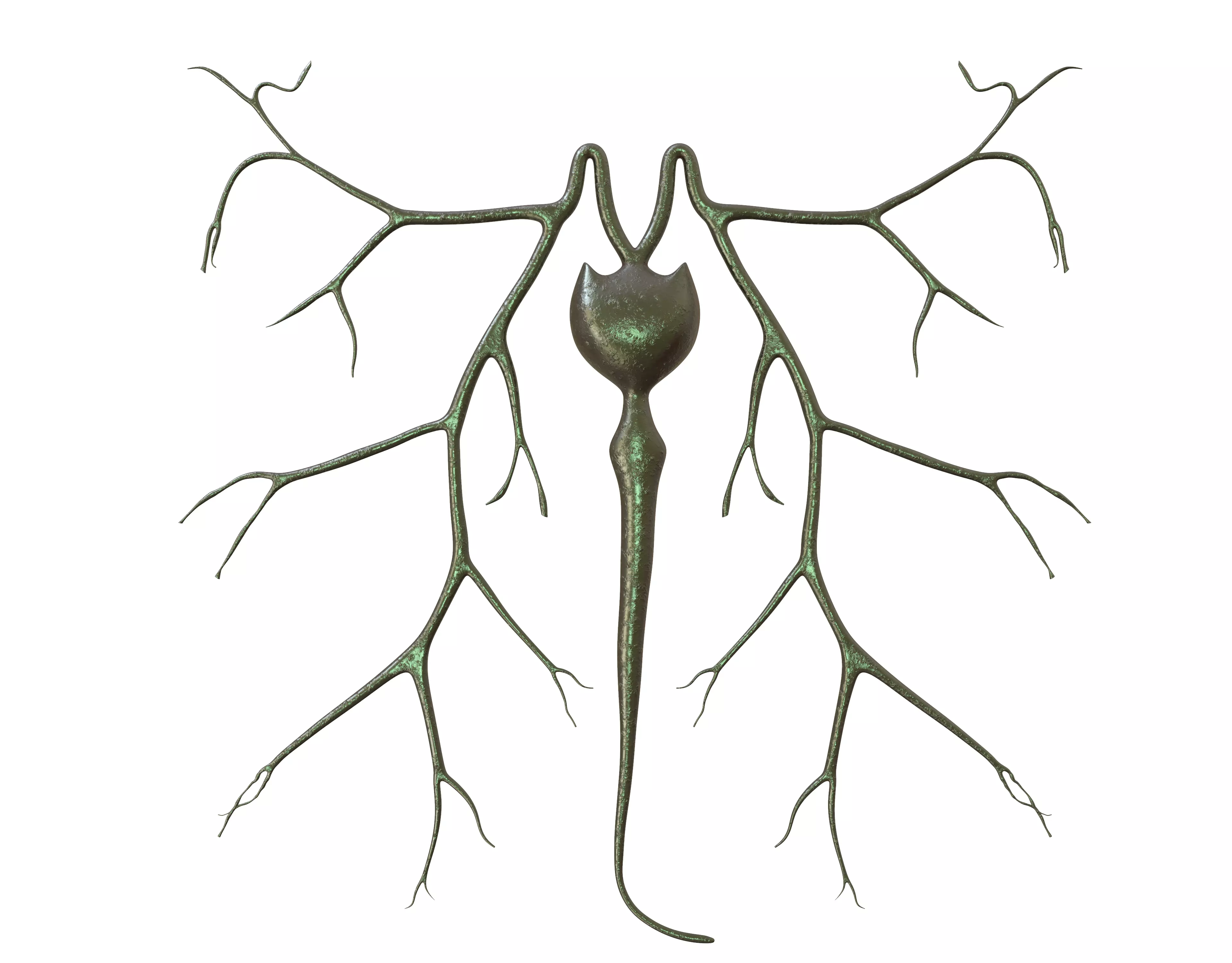 Abstract Alien Free 3D model