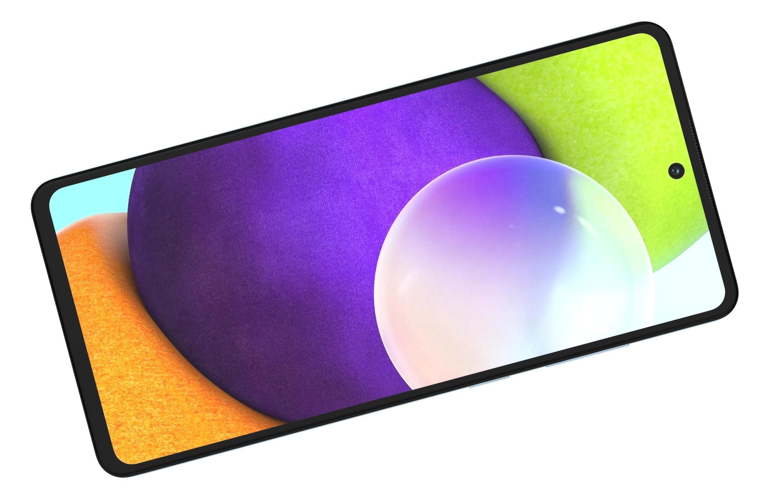 Samsung Galaxy A52 Awesome Blue 3D model_10