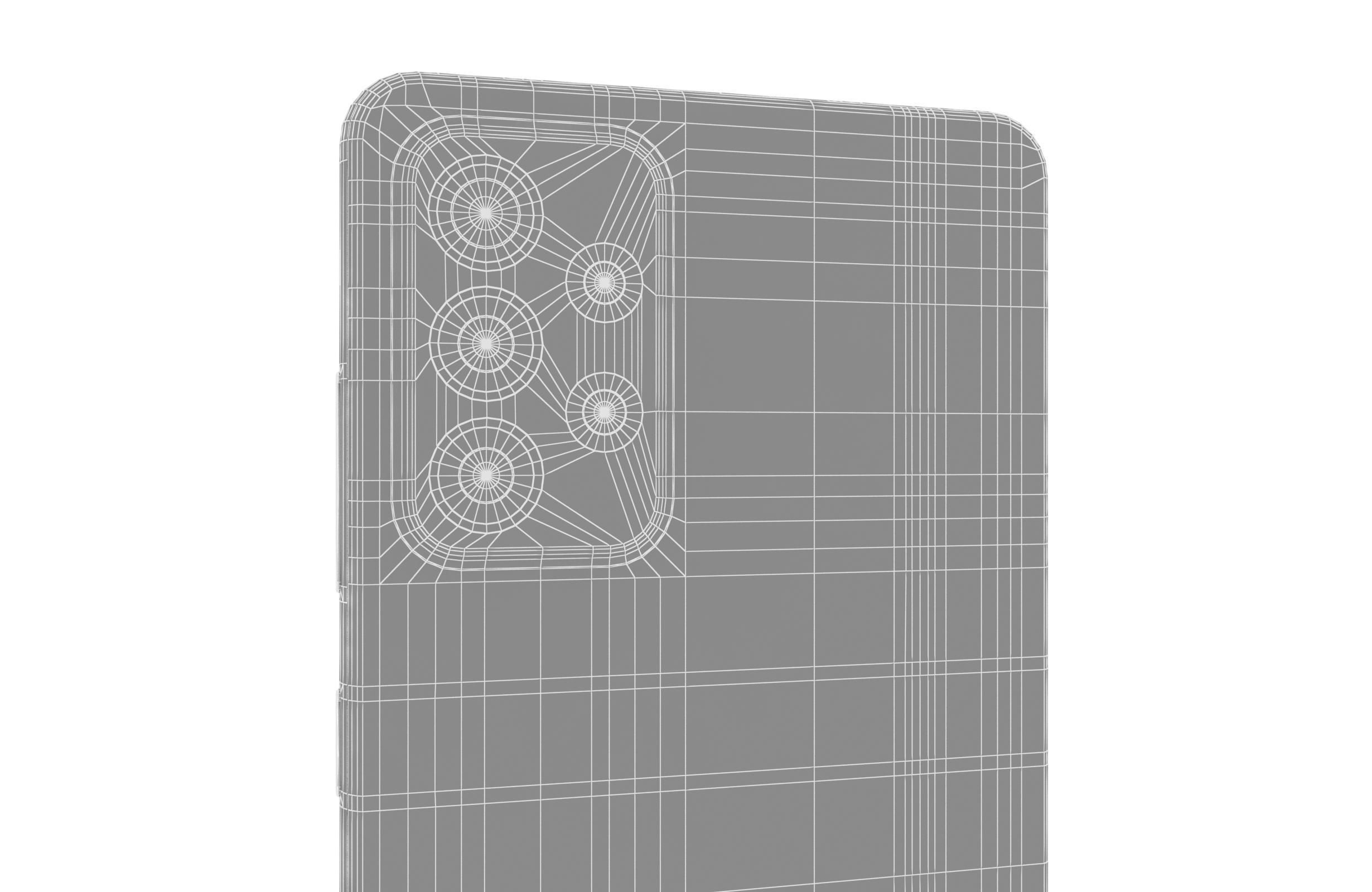 Samsung Galaxy A52 Awesome White 3D model_21