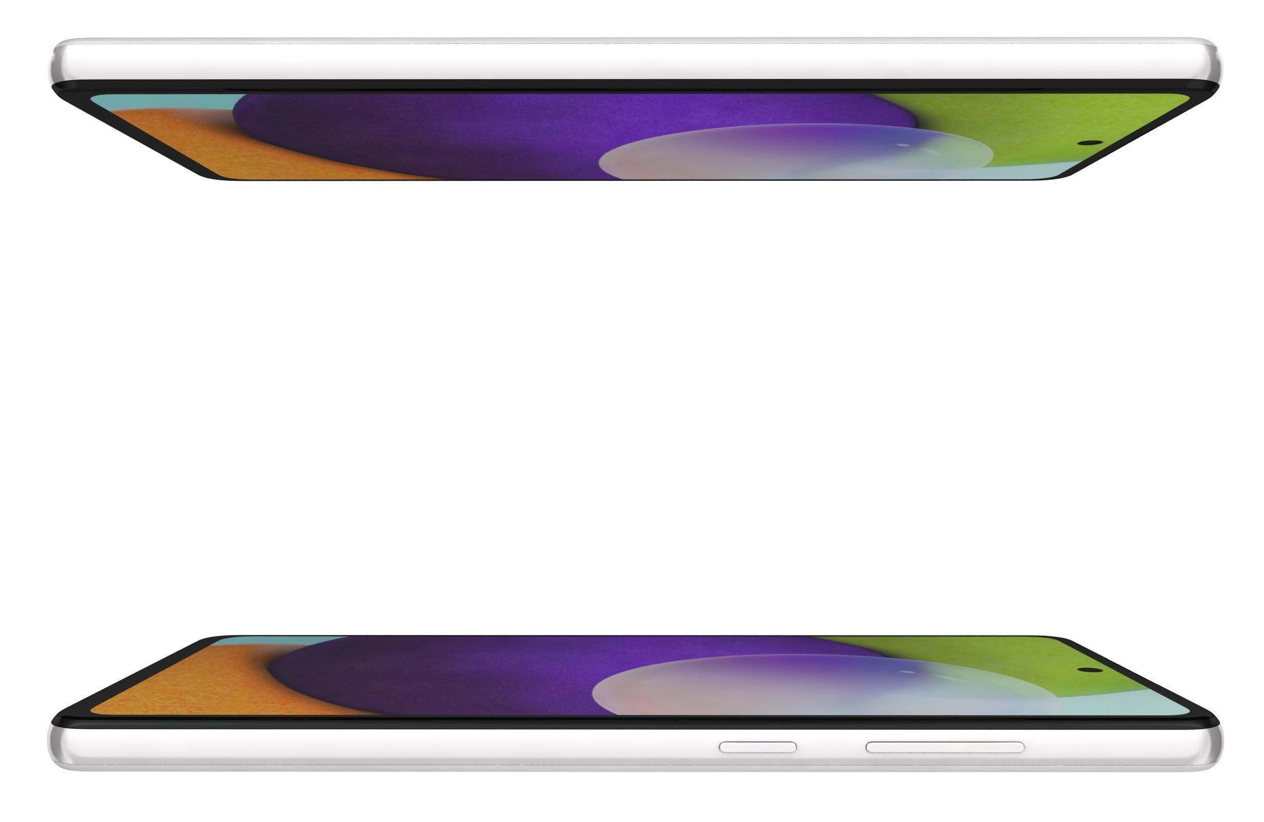 Samsung Galaxy A52 Awesome White 3D model_10