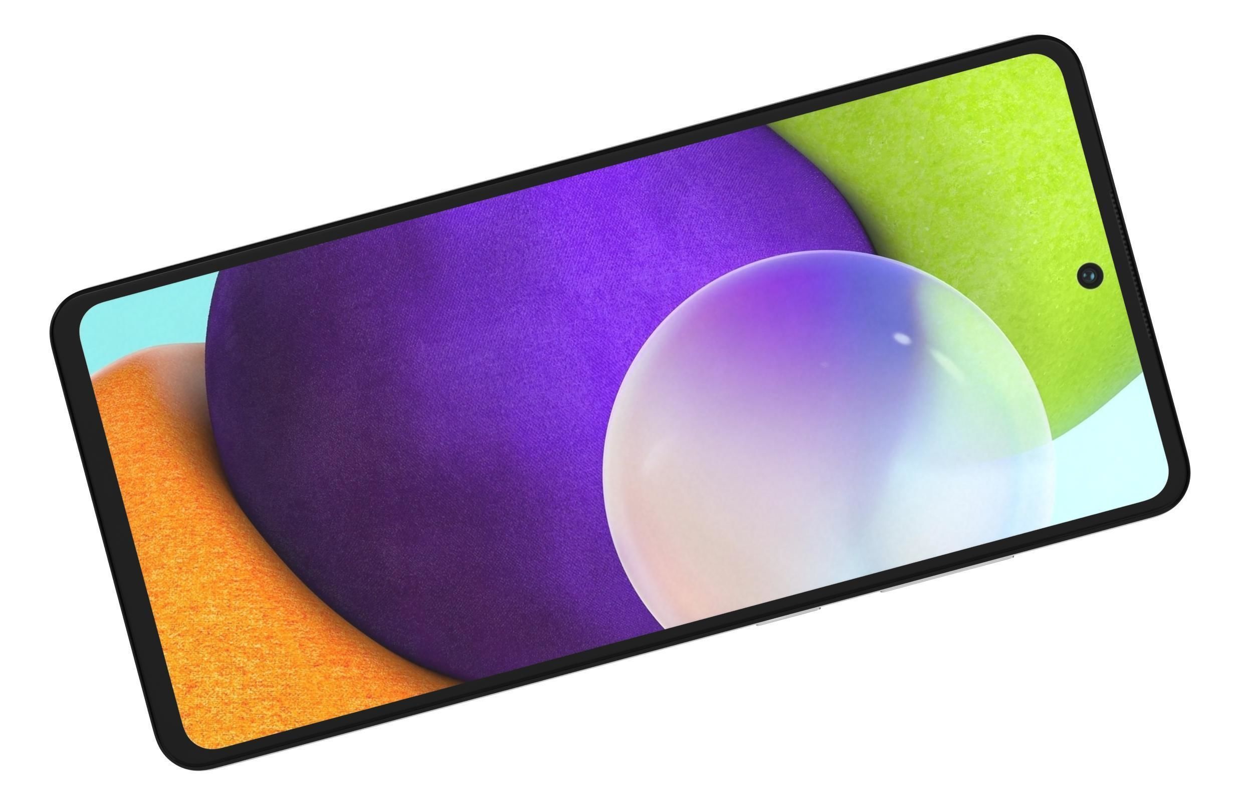 Samsung Galaxy A52 Awesome White 3D model_8