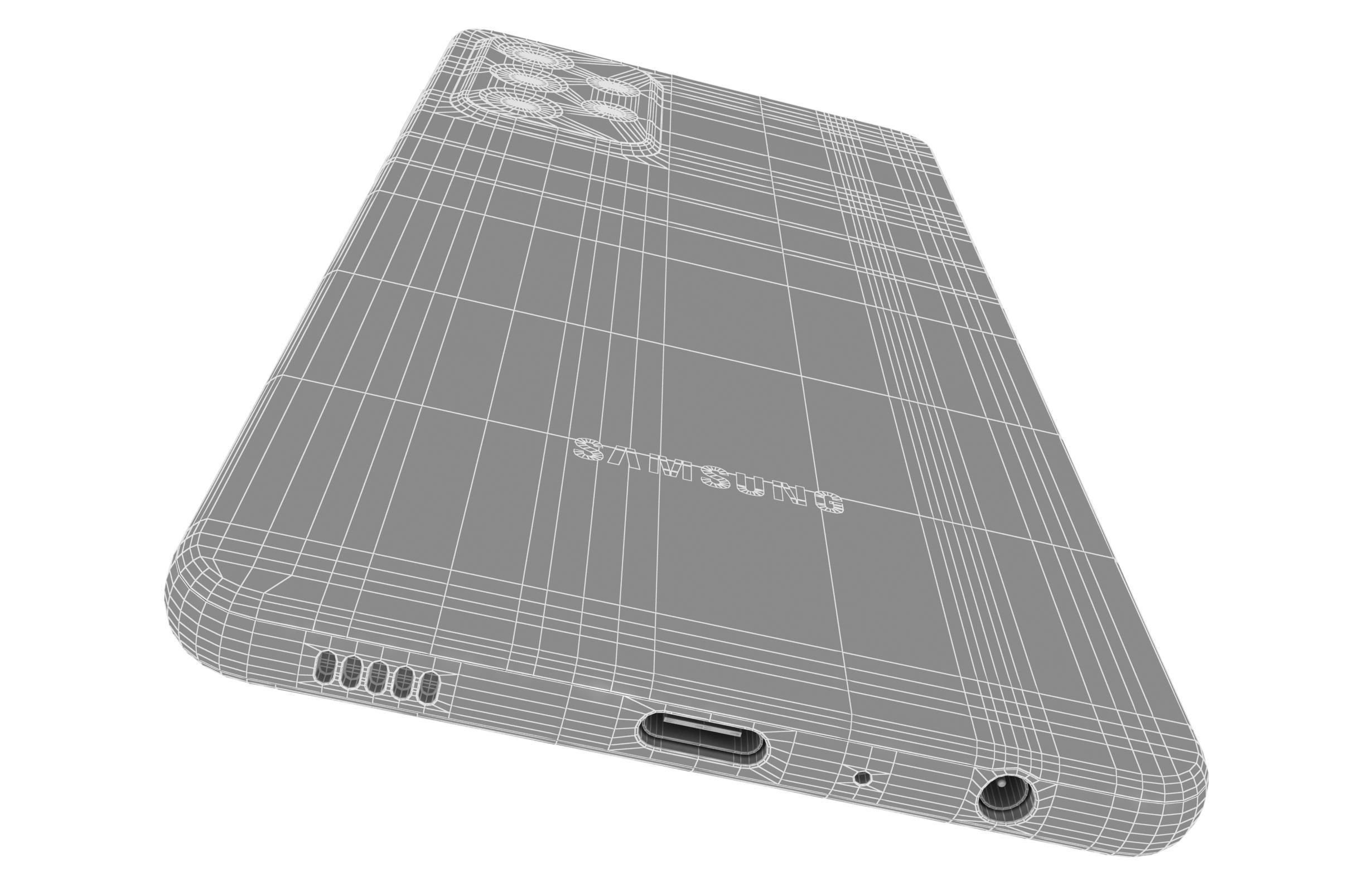 Samsung Galaxy A52 All Colors 3D model_37