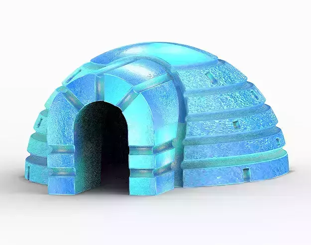 Igloo Ice House 3D print model